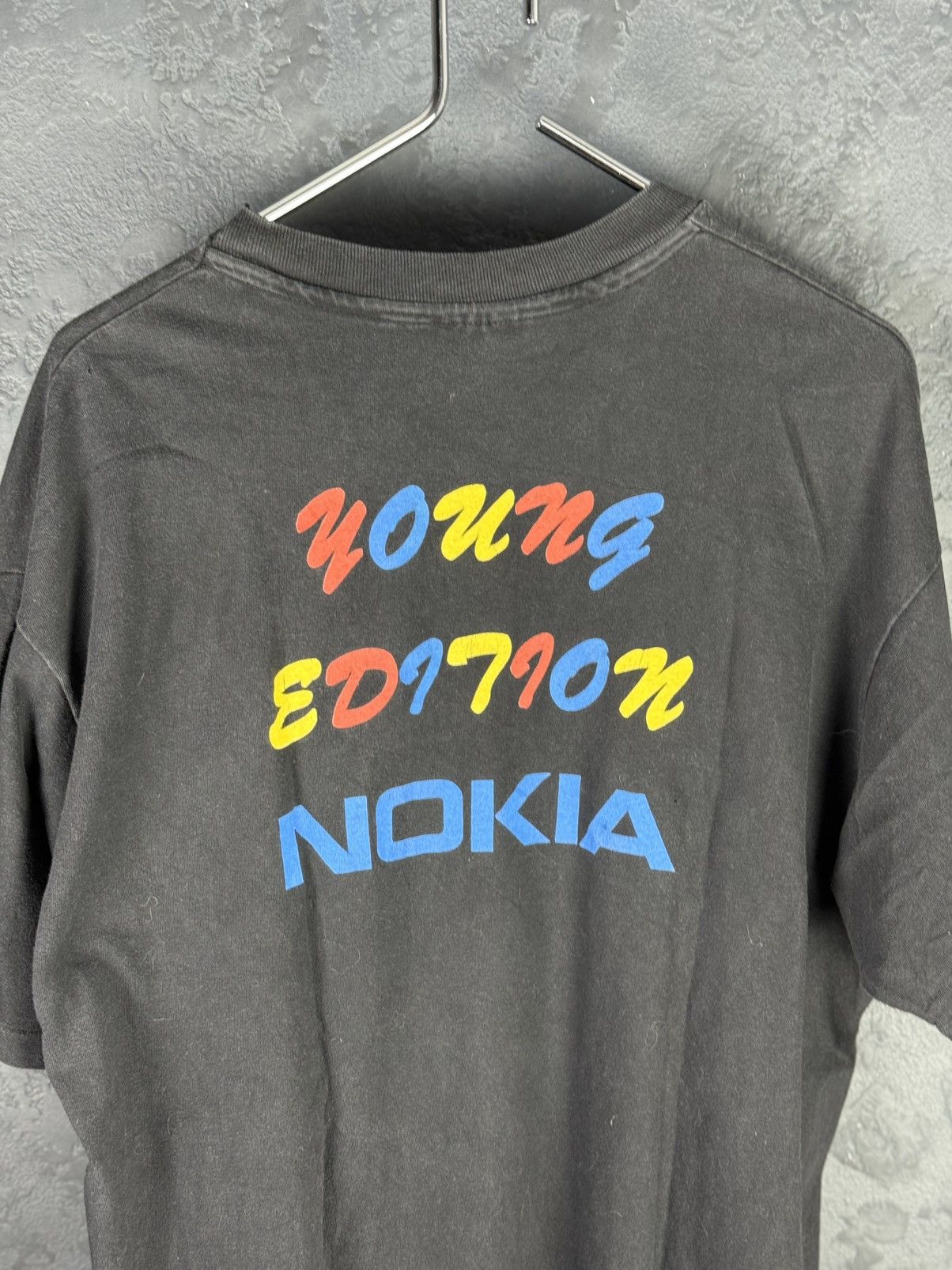 Vintage 90s Vintage Nokia Young Edition Single Stitch Promo Tee Size US XL / EU 56 / 4 - 6 Thumbnail