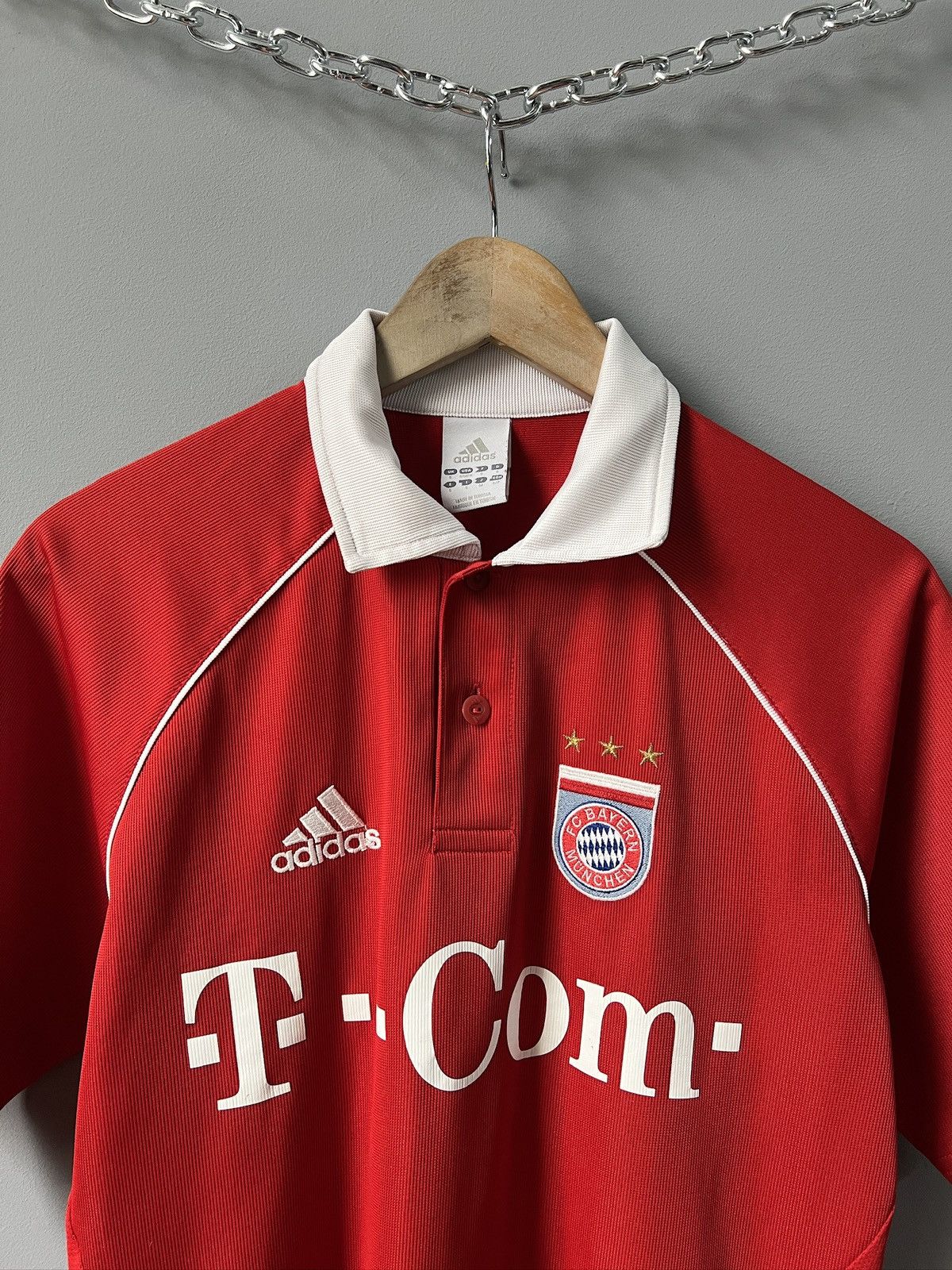Adidas Adidas Bayern Munich 2000s football jersey y2k Size US S / EU 44-46 / 1 - 2 Thumbnail