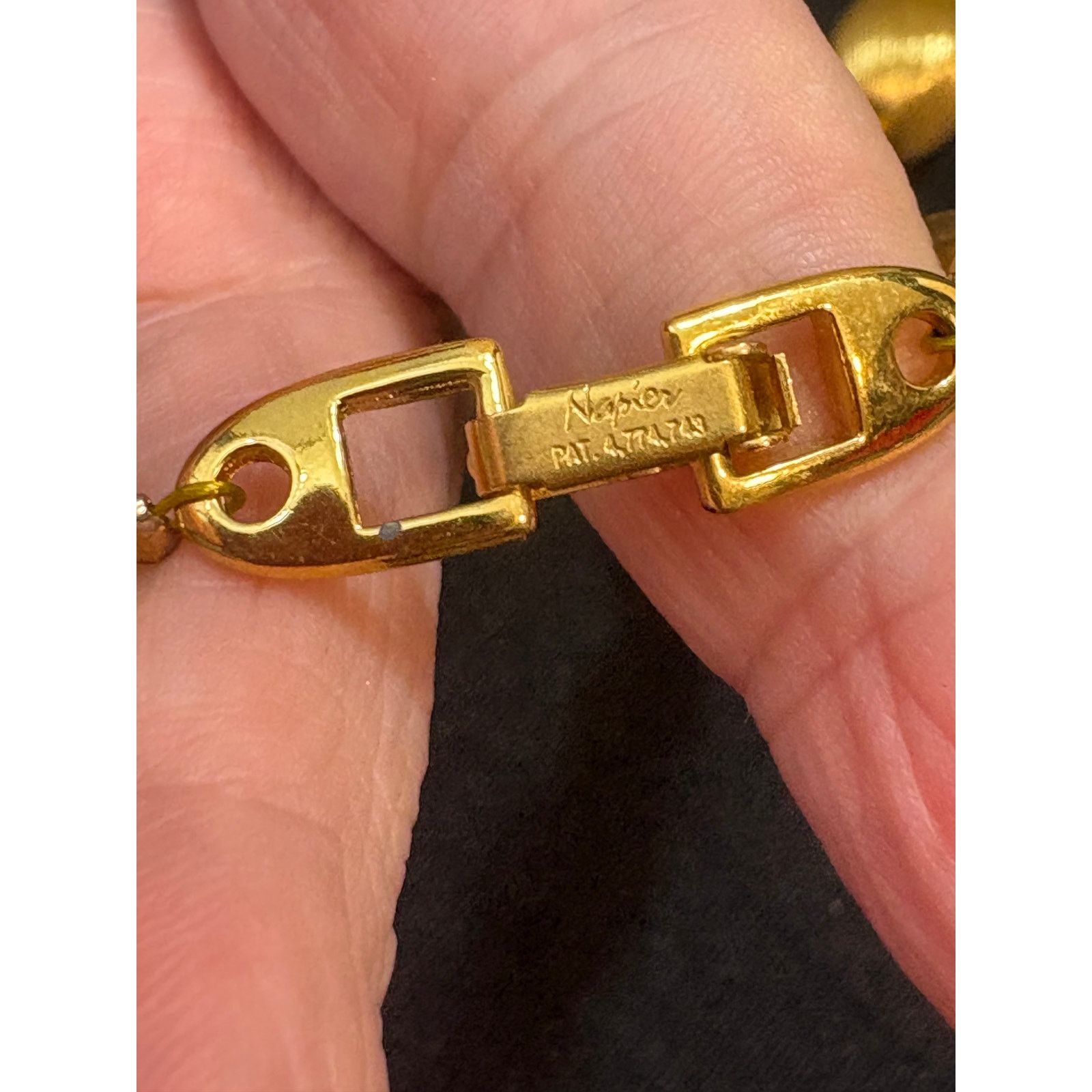 Monet Vintage Napier Gold Tone Chain Necklace 24 Inch Size ONE SIZE - 5 Thumbnail