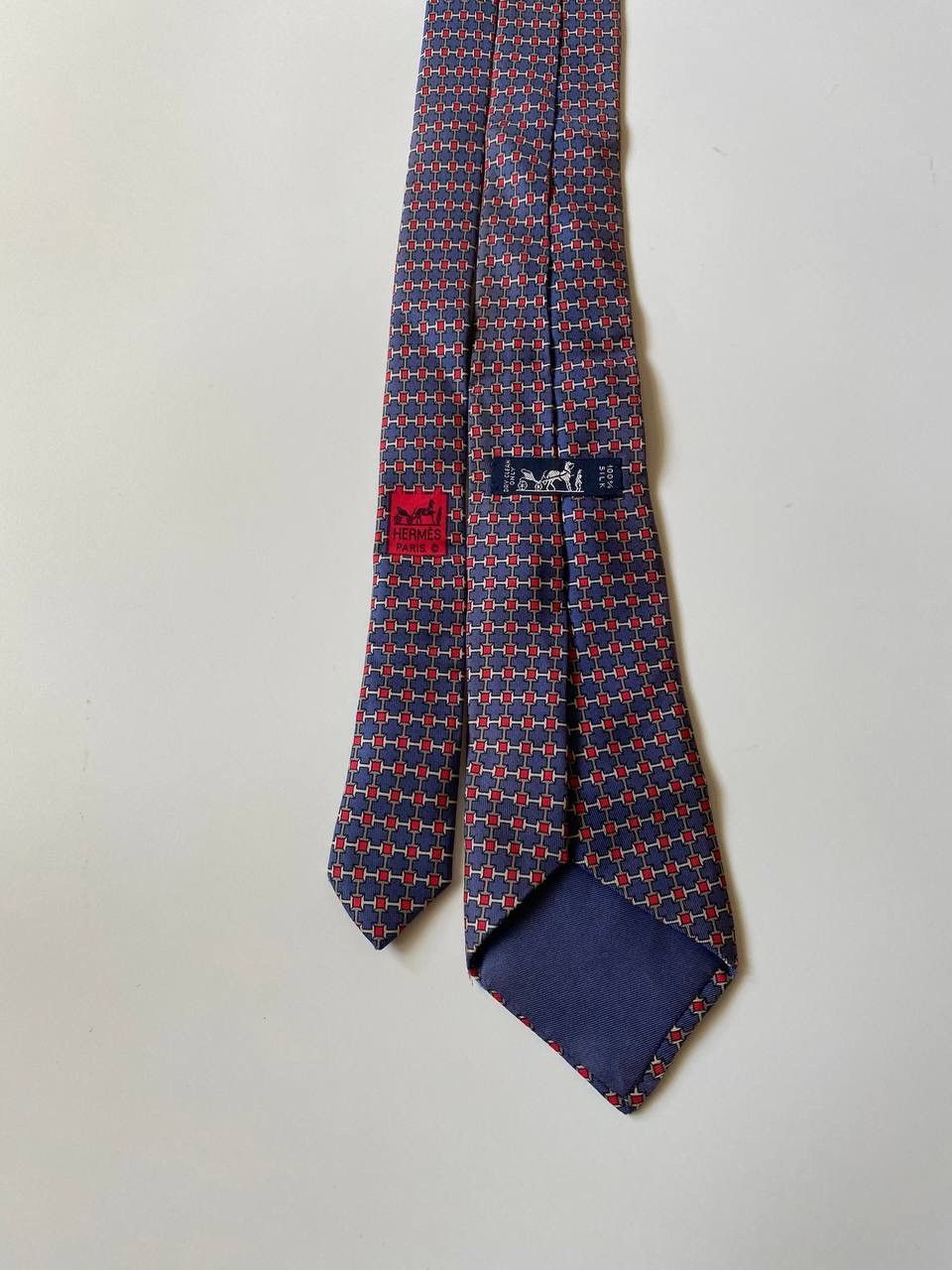 Hermes Vintage Ties Hermes Paris Made in France 100% silk Size ONE SIZE - 3 Thumbnail