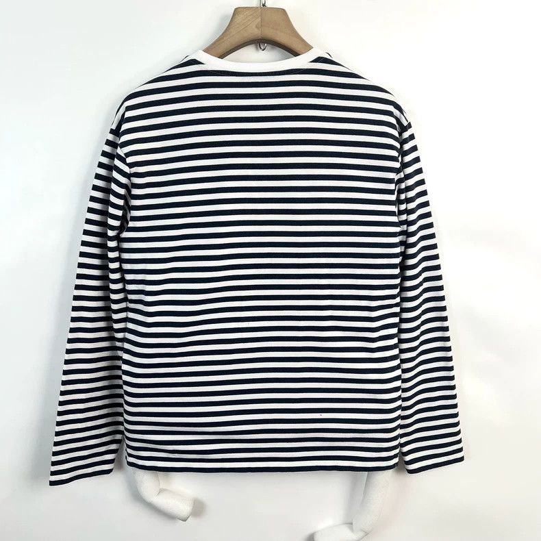 Prada Prada 24 new black and white striped long sleeves pocket p Size US XS / EU 42 / 0 - 2 Thumbnail