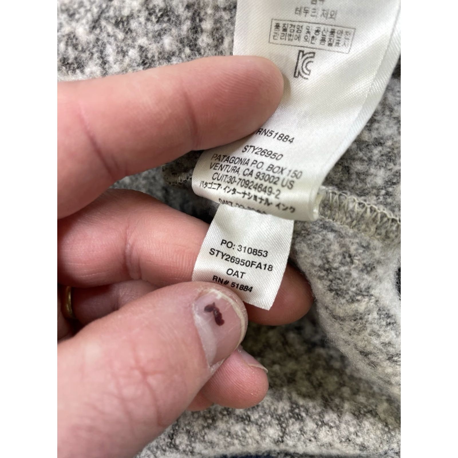 Patagonia Patagonia Womens Woolyester Oatmeal Fleece 1/4 Zip Jacket Medium Beige Wool Jacket Womens Regular M Size M / US 6-8 / IT 42-44 - 8 Thumbnail