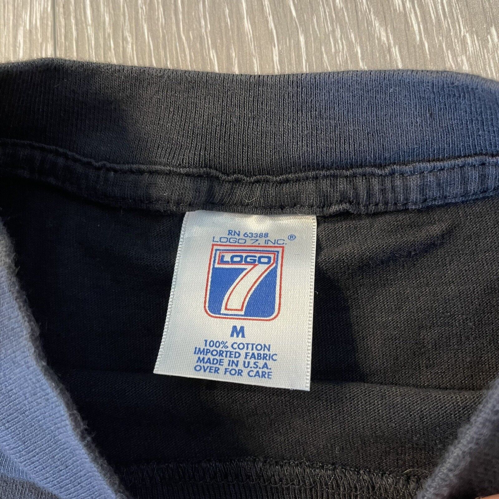 Logo 7 Vtg Michael Jordan I'm Back T-Shirt Rare 45 Logo M Tee Size US M / EU 48-50 / 2 - 5 Thumbnail