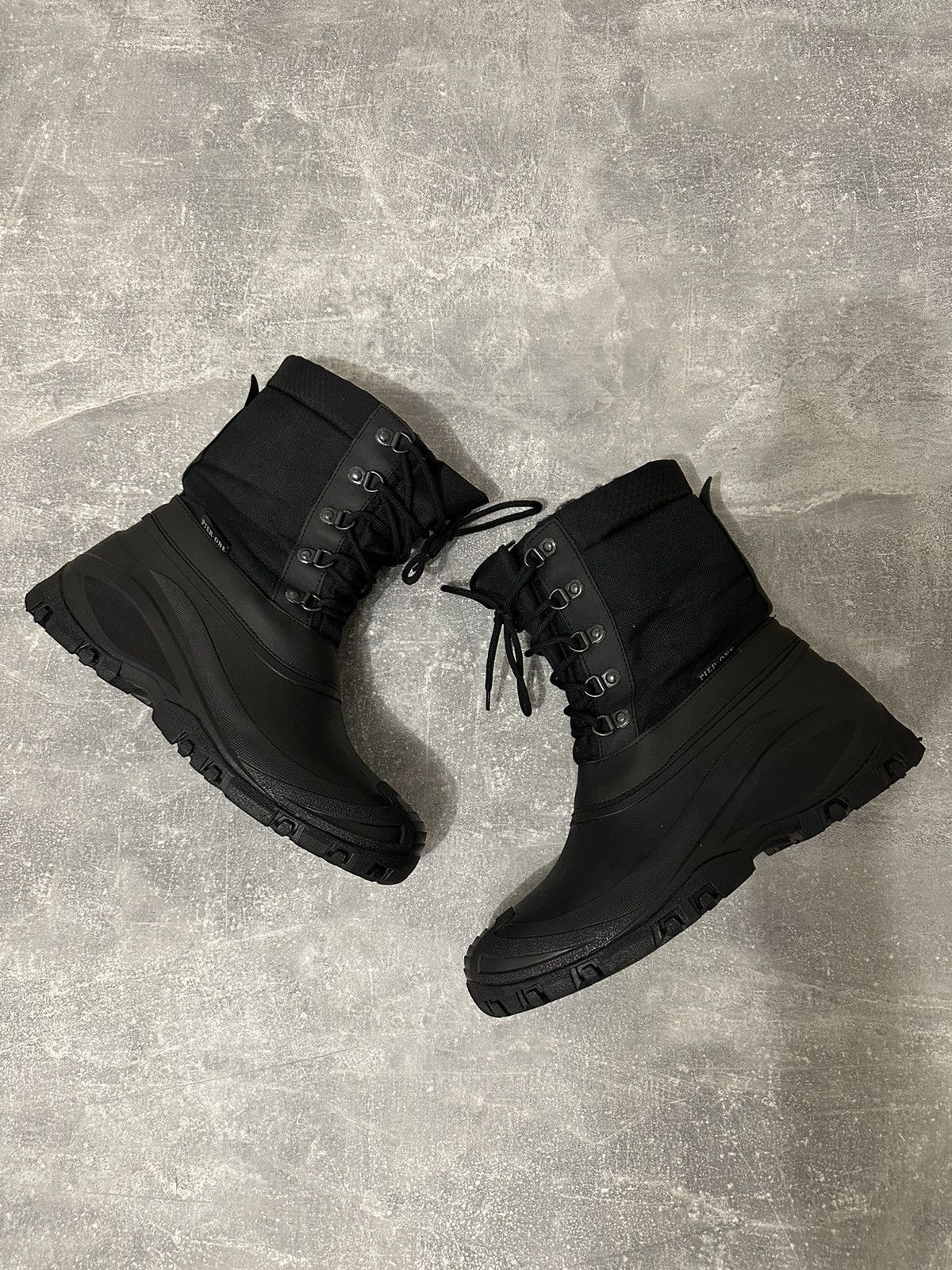 Vintage Black Vintage Military Combat Boots Size US 12.5 / EU 45-46 - 10 Thumbnail