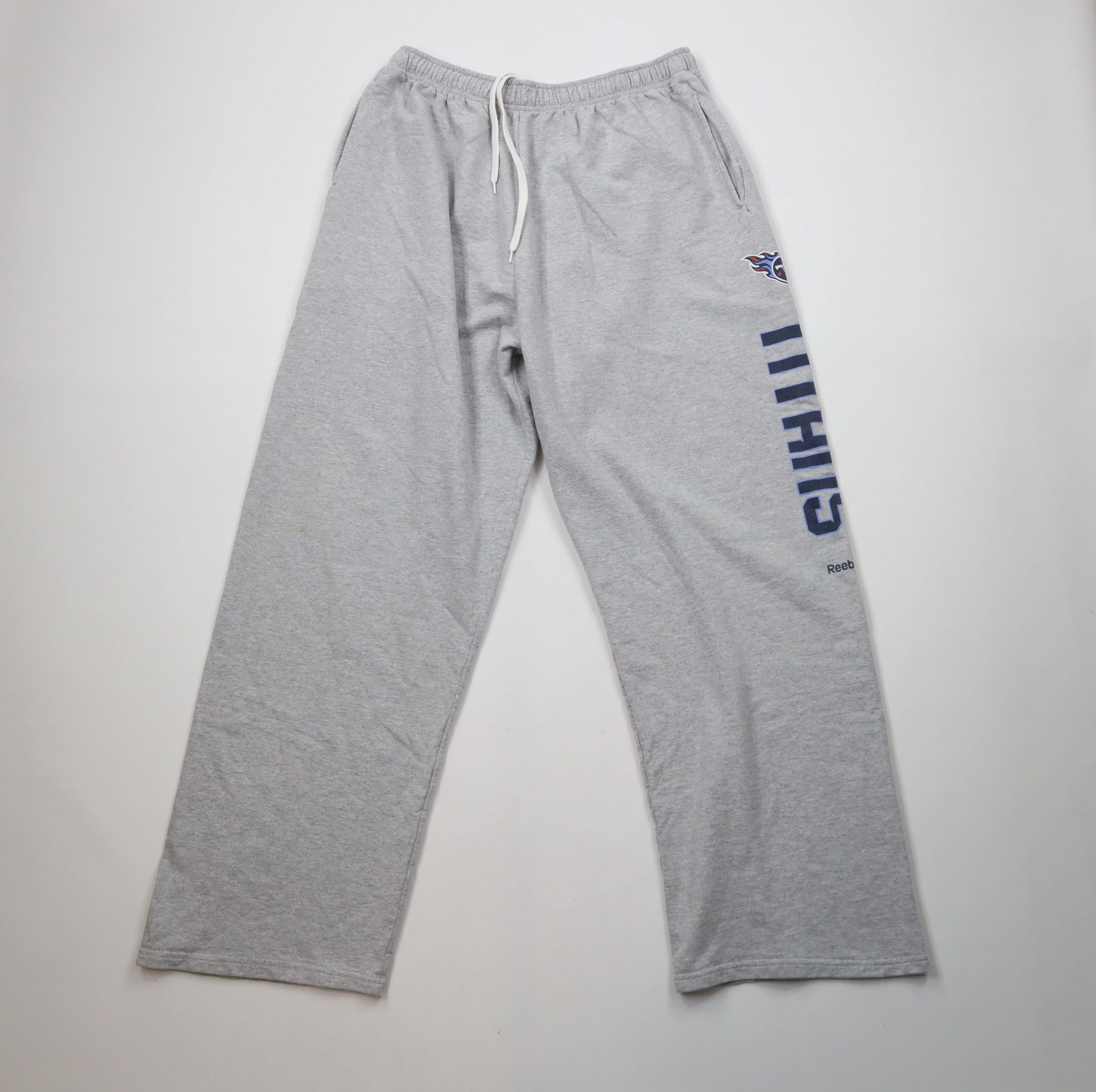 Reebok × Vintage Vintage Reebok Tennessee Titans Football Wide Leg Sweatpants Size US 38 / EU 54 - 1 Thumbnail