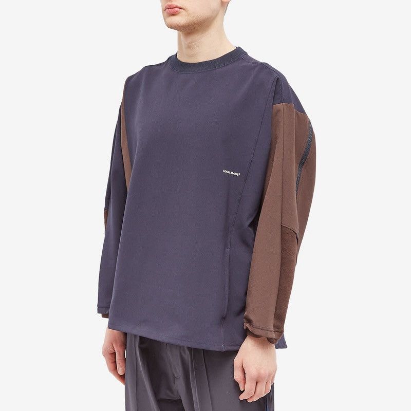 GOOPiMADE GOOPiMADE Zystem Graphic Patchwork Panel Sweatshirt Size US XL / EU 56 / 4 - 1 Thumbnail