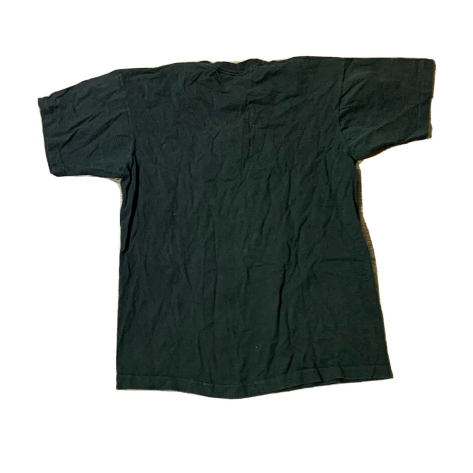 Fruit Of The Loom VINTAGE Fruit Of The Loom 90s Los Angeles Palm Tree Single Stitch T Shirt Black Medium Mens Size US M / EU 48-50 / 2 - 3 Thumbnail