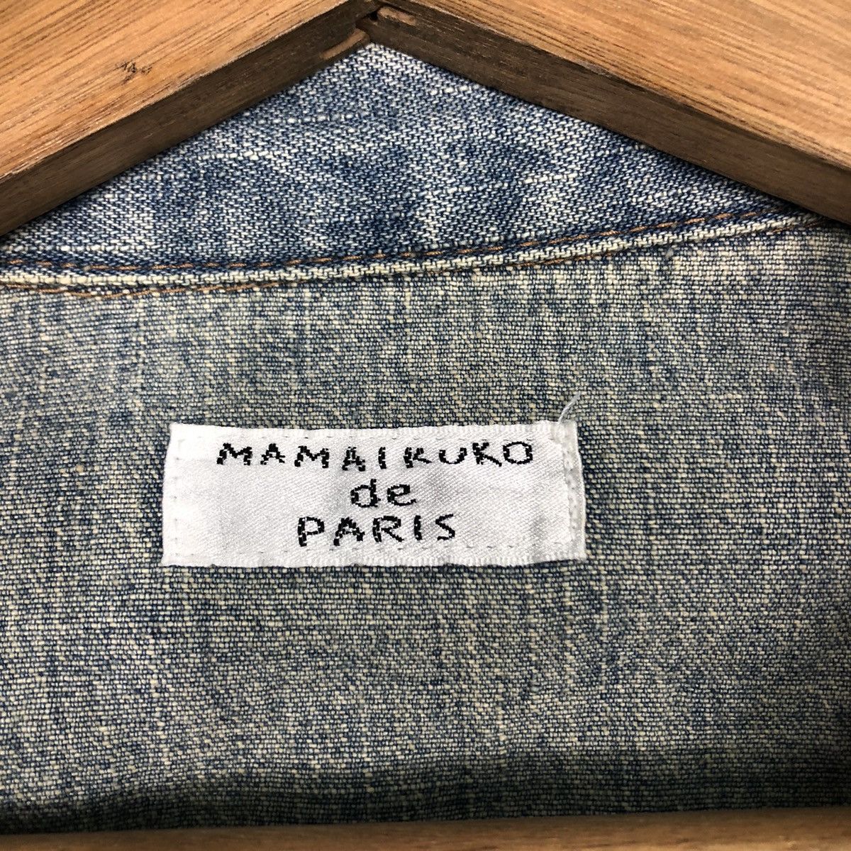 Hysteric Glamour 📌Vintage Cropped Biker Denim Jacket Mamaikuko de Paris Size US M / EU 48-50 / 2 - 17 Thumbnail