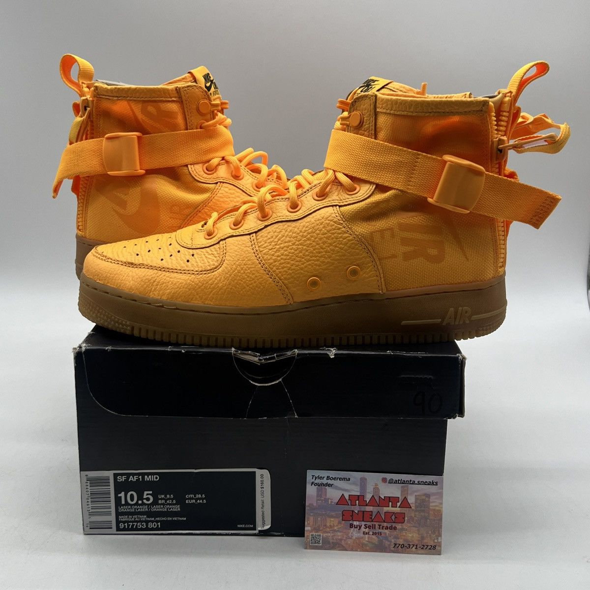 Nike Air Force 1 mid obj Size US 10.5 / EU 43-44 - 1 Thumbnail