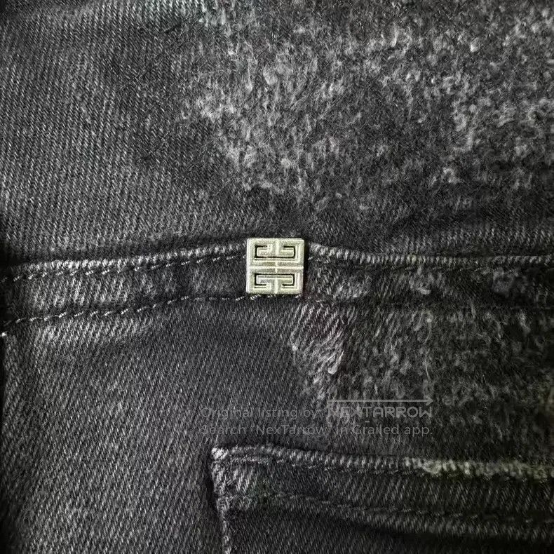 Givenchy Givenchy Distressed Destroyed Denim Pants Size US 32 / EU 48 - 3 Thumbnail
