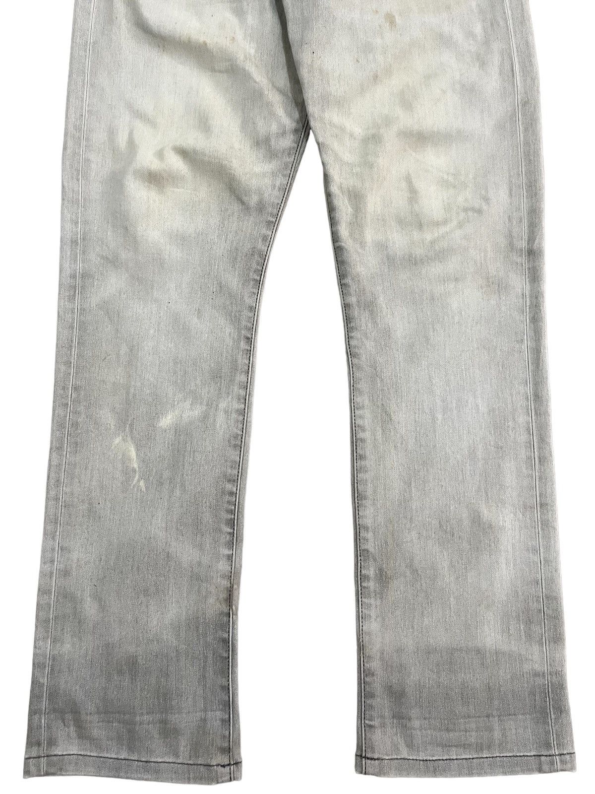 Undercover × Uniqlo Vintage Japanese Brand Uniqlo Classic Grey Straight Cut Jean Size US 31 - 5 Thumbnail