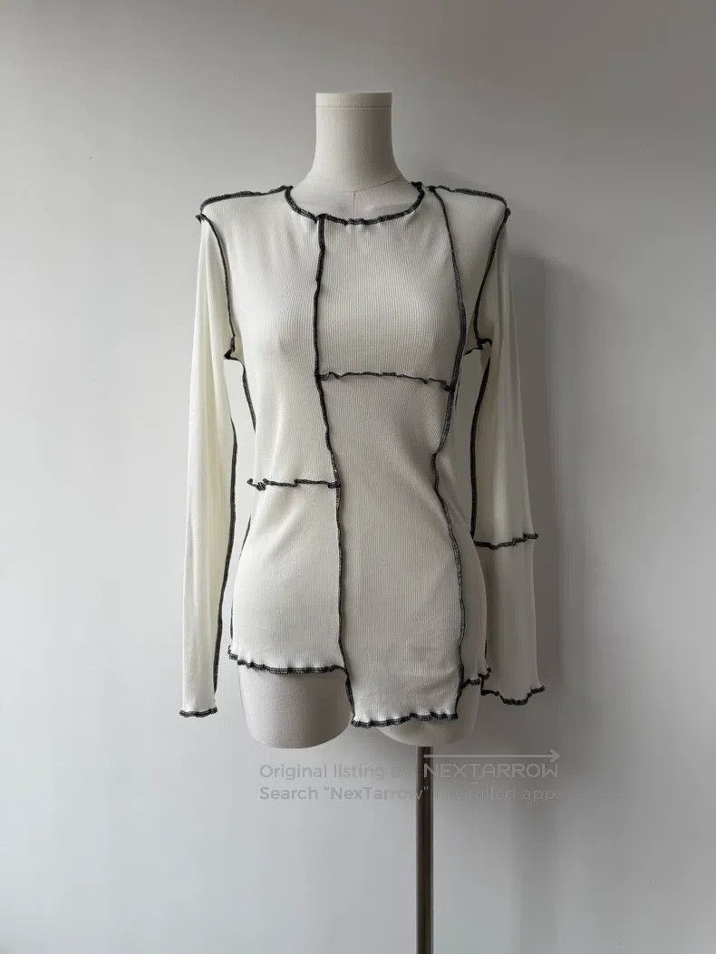 Yohji Yamamoto Yohji Yamamoto 18SS Show Irregular Knit long sleeves Size XS / US 0-2 / IT 36-38 - 1 Thumbnail