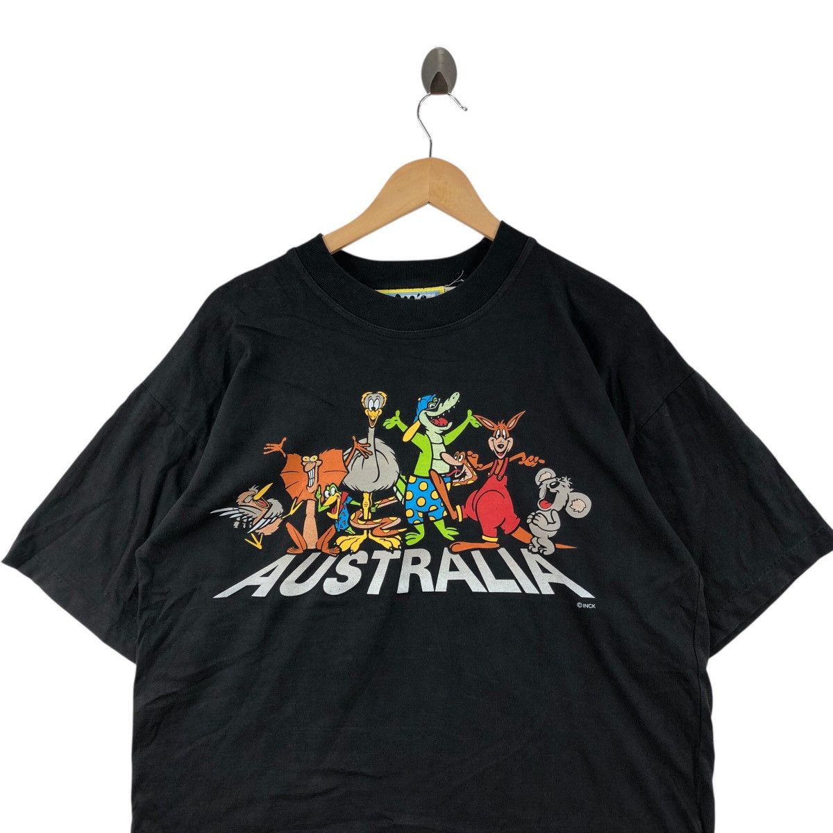 Vintage Vintage INCK AUSTRALIAN CARTOON Full Character T-Shirt Size US L / EU 52-54 / 3 - 2 Thumbnail
