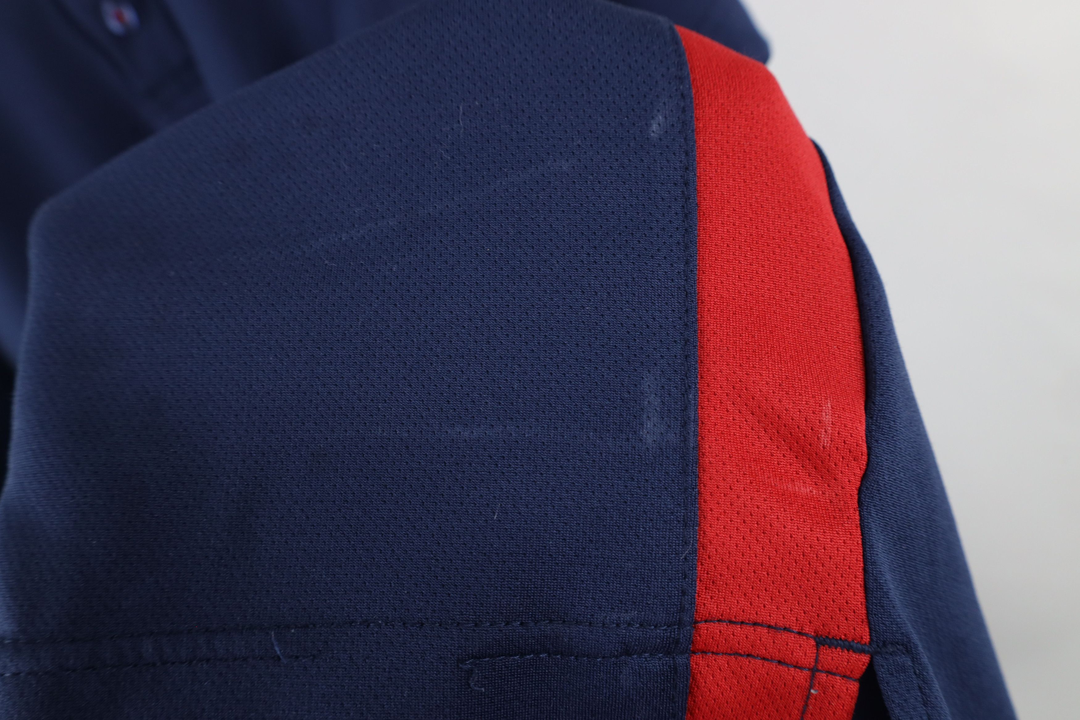 Nike × Vintage Vintage Y2K Nike Chief Wahoo Cleveland Indians Baseball Polo Size US L / EU 52-54 / 3 - 7 Thumbnail