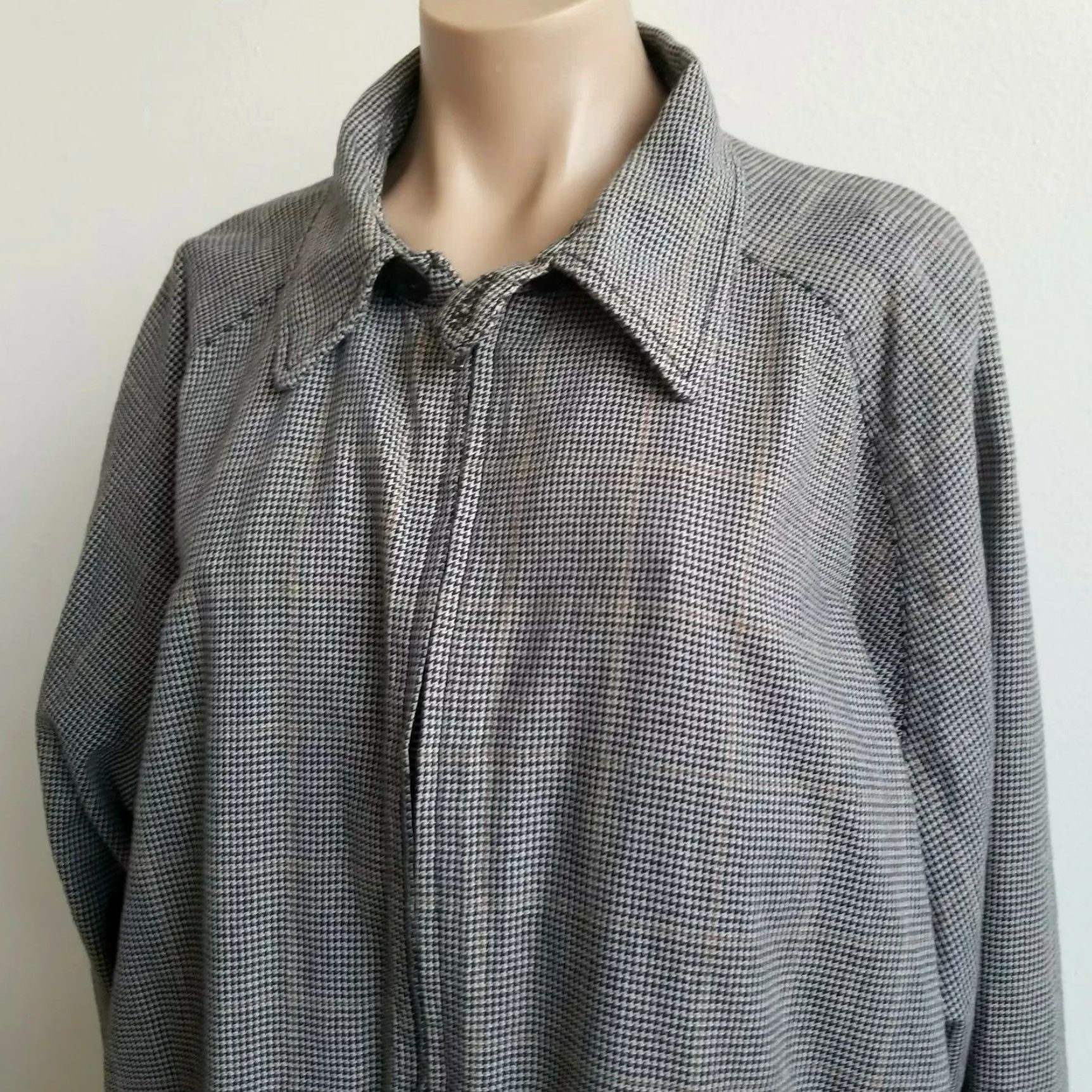 Old Navy Womens Old Navy Black and White Houndstooth Jacket XXL Size XXL / US 16-18 / IT 52-54 - 2 Thumbnail