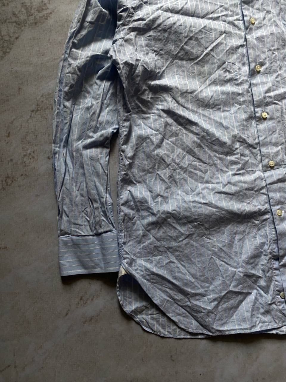 Ermenegildo Zegna × Vintage Vintage Ermenegildo Zegna Shirt Oldmoney Style Size US M / EU 48-50 / 2 - 4 Thumbnail