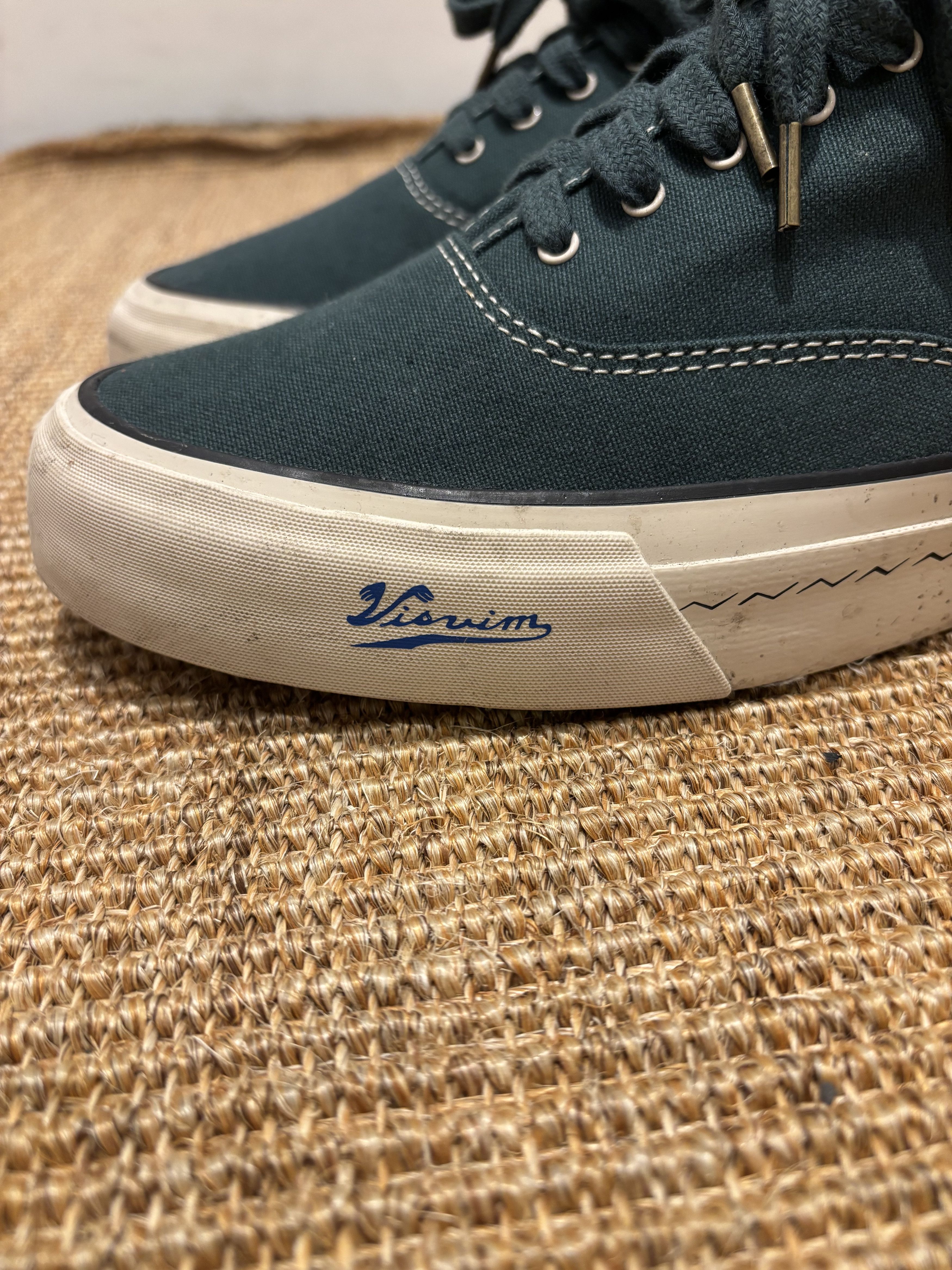 Visvim Basket Visvim Logan deck vert foncé en tbe Size US 9.5 / EU 42-43 - 4 Thumbnail