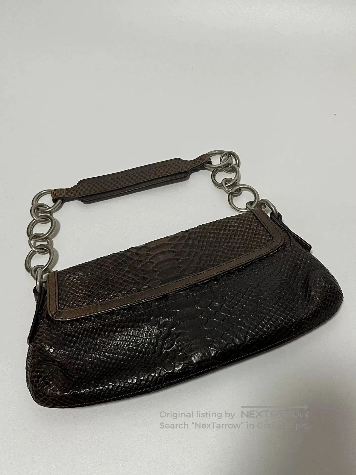 Kenzo Kenzo Snakeskin Underarm Bag. Size ONE SIZE - 5 Thumbnail