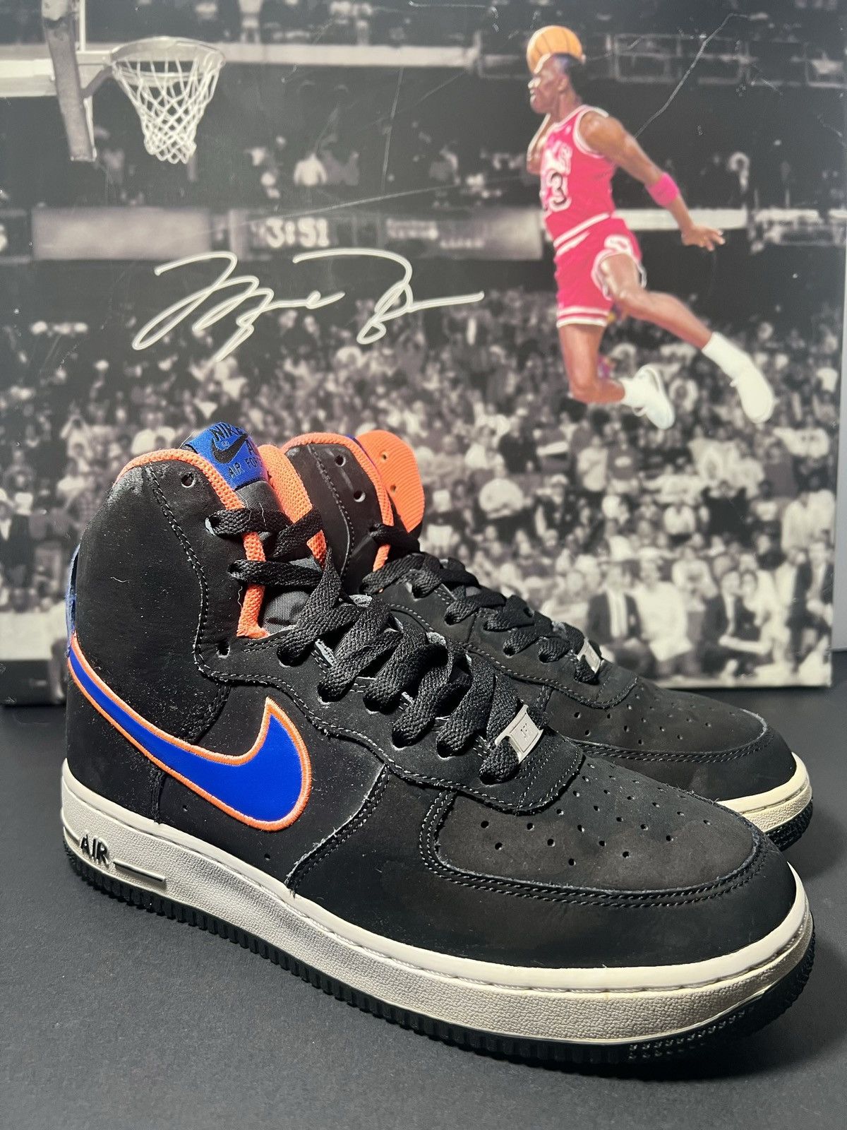 Nike Nike Air Force 1 High Royal Bright Mango 315121-027 Size US 8.5 / EU 41-42 - 3 Thumbnail