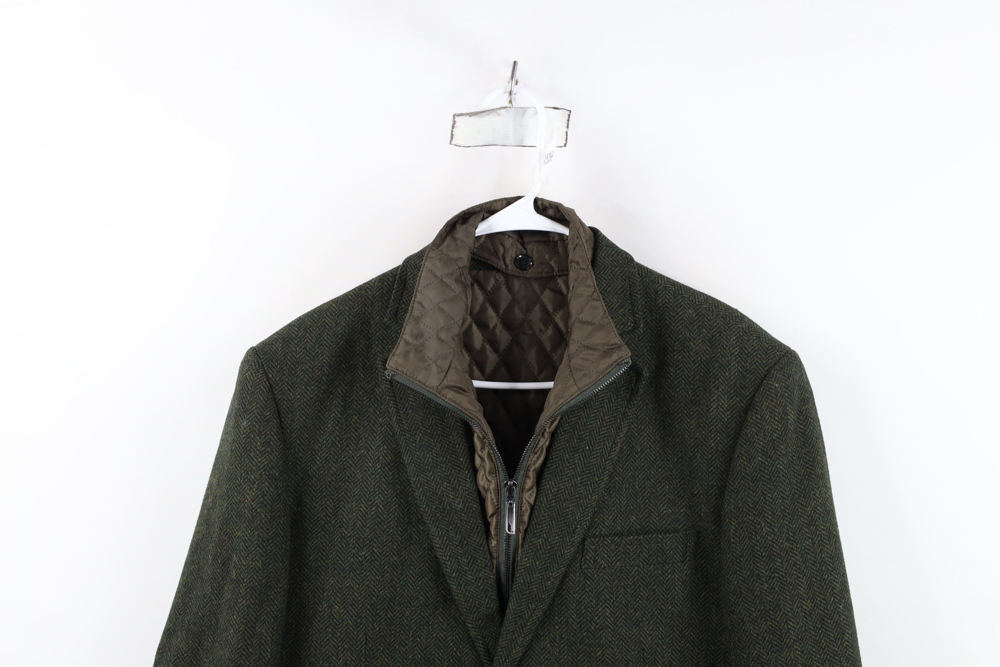Vintage Vintage Streetwear Lined Bib Blazer Suit Coat Jacket Size US XXL / EU 58 / 5 - 2 Thumbnail