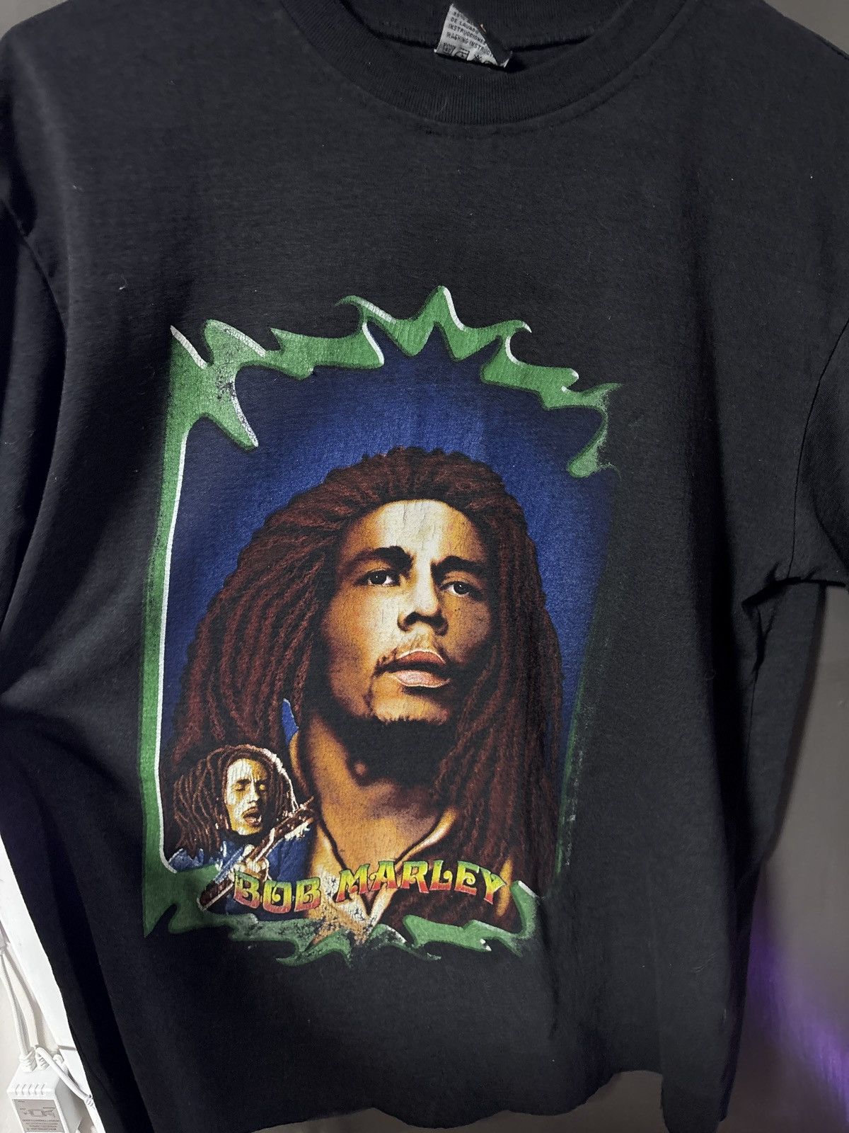 Vintage bob marley vintage shirt *rare* Size US L / EU 52-54 / 3 - 2 Thumbnail