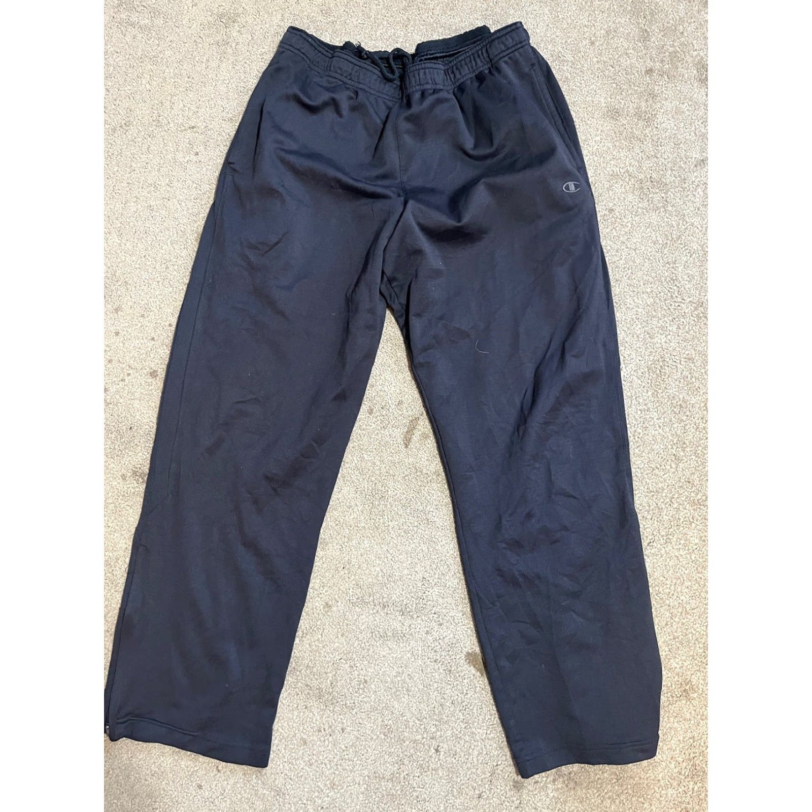 Champion Champion Sweatpants Men’s L Blue - Champions Double Dry Sweatpants, Activewear, Gear, Size Large, Blue, Mens, Athletic, Vintage? Size US 33 - 2 Thumbnail