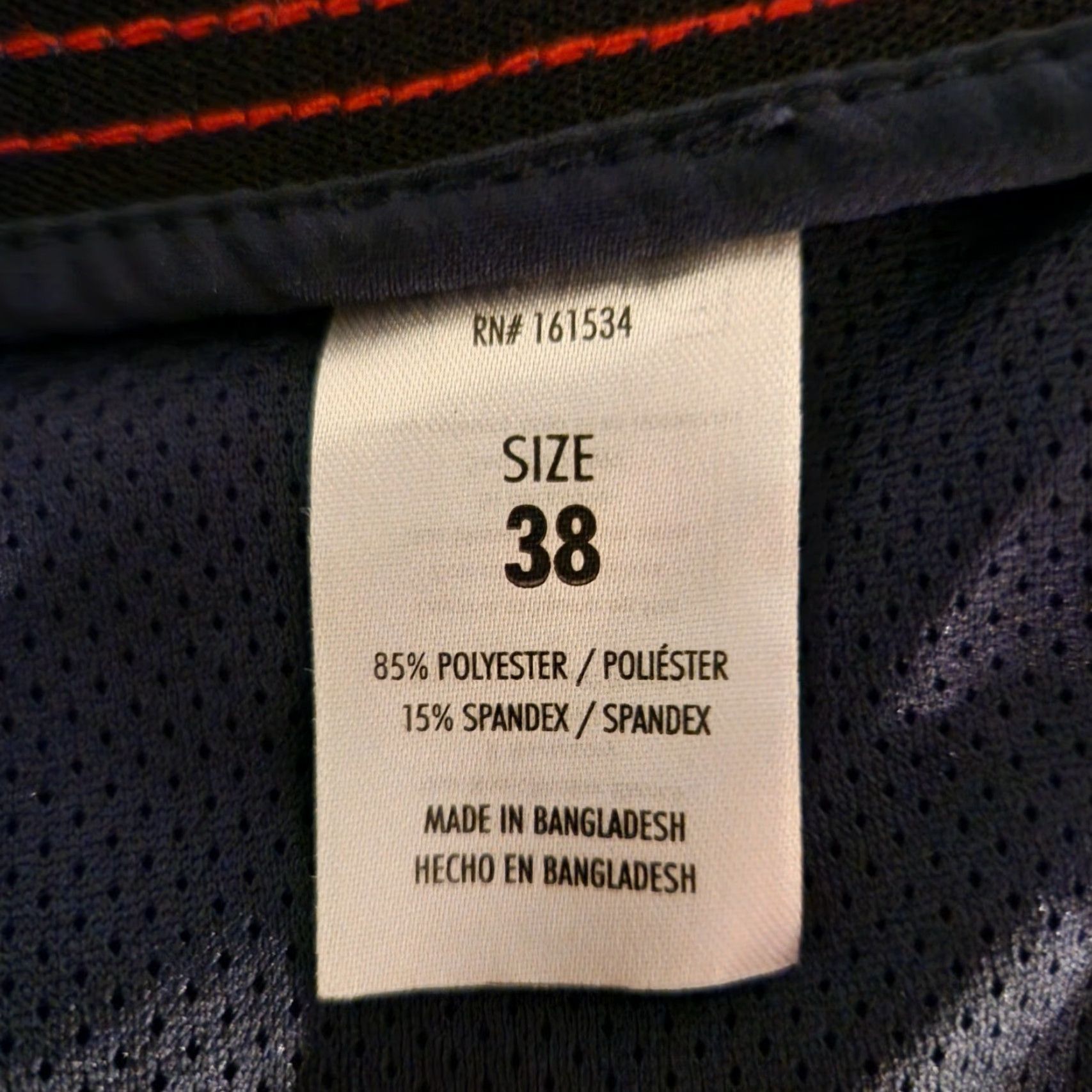 Eddie Bauer Eddie Bauer Mens 38 10" Work Shorts Stretch Water Repel Navy Navy Blue Pockets Cotton Polyester Satin? Size US 38 / EU 54 - 7 Thumbnail
