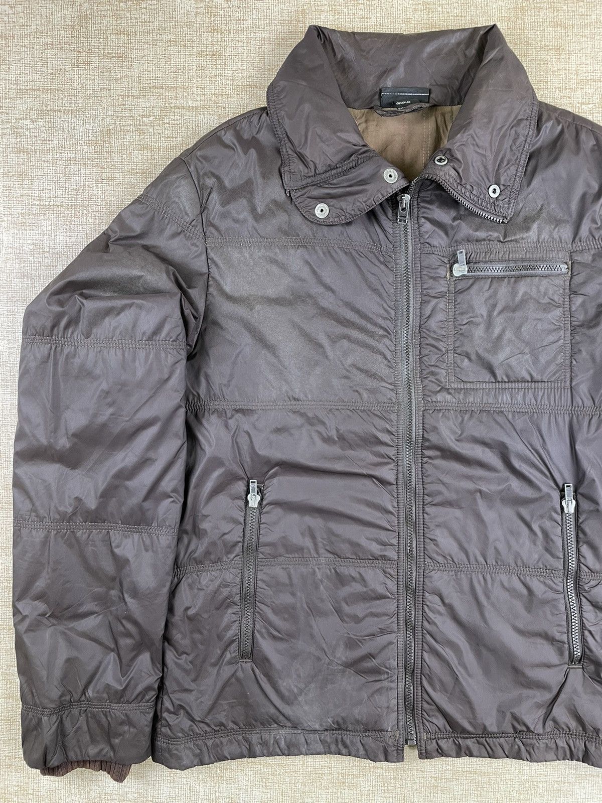 Diesel DIESEL ITALY Multipocket Nylon Zipper Jacket Size US M / EU 48-50 / 2 - 3 Thumbnail