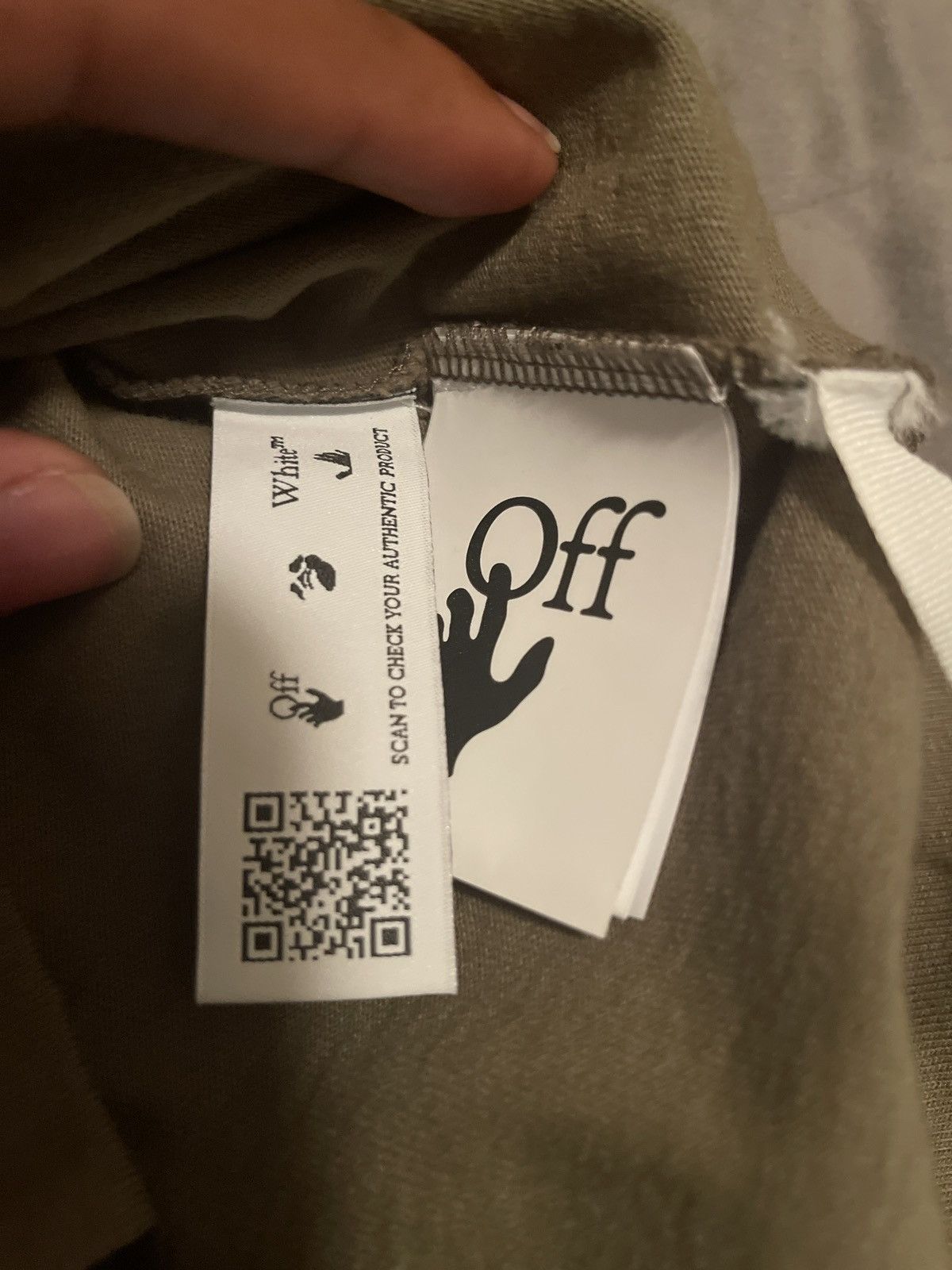 Off-White Negative Mark Green OFF-WHITE Skate Tee Size US S / EU 44-46 / 1 - 4 Thumbnail