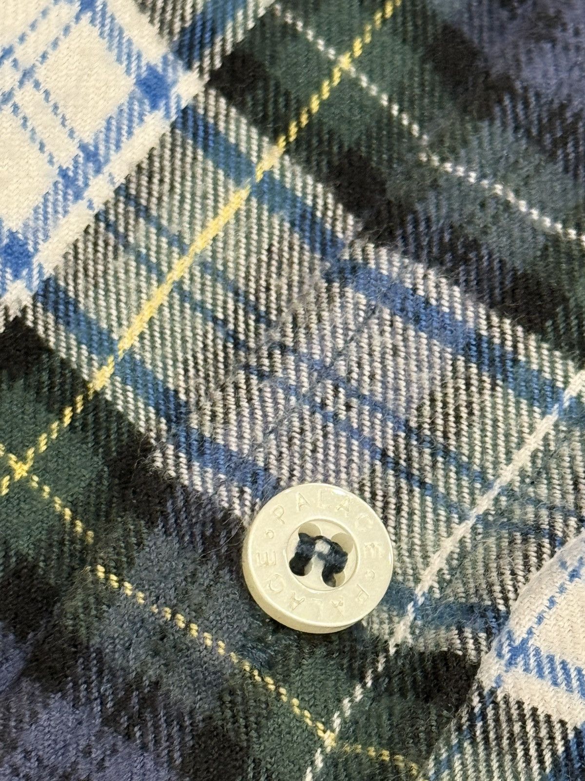 Palace Palace Check Panel Chambray Shirt Size US L / EU 52-54 / 3 - 5 Thumbnail