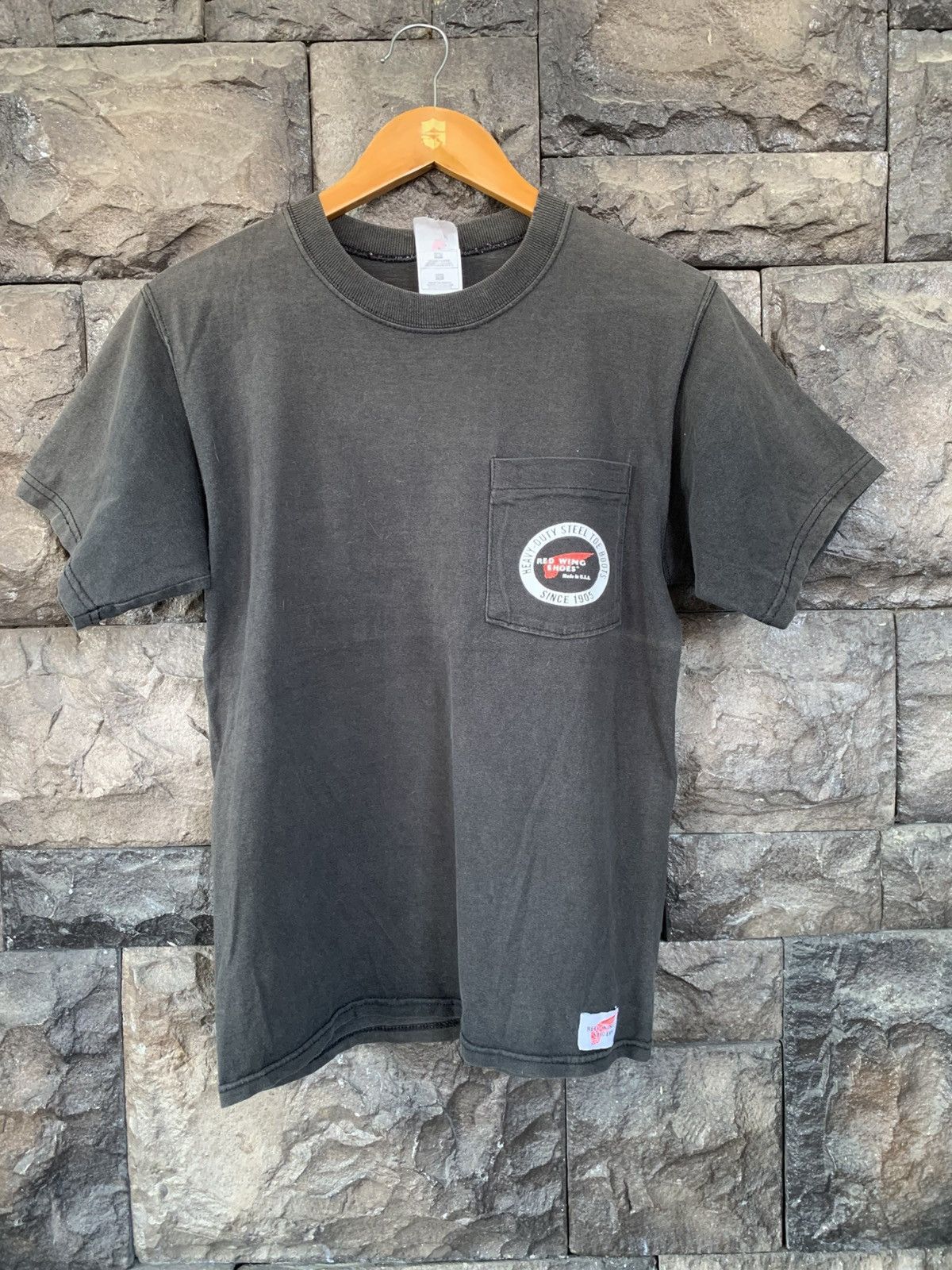 Red Wing Vintage Red Wings Shoes Heavy Duty Steel Toe Boots T shirt Size US S / EU 44-46 / 1 - 3 Thumbnail