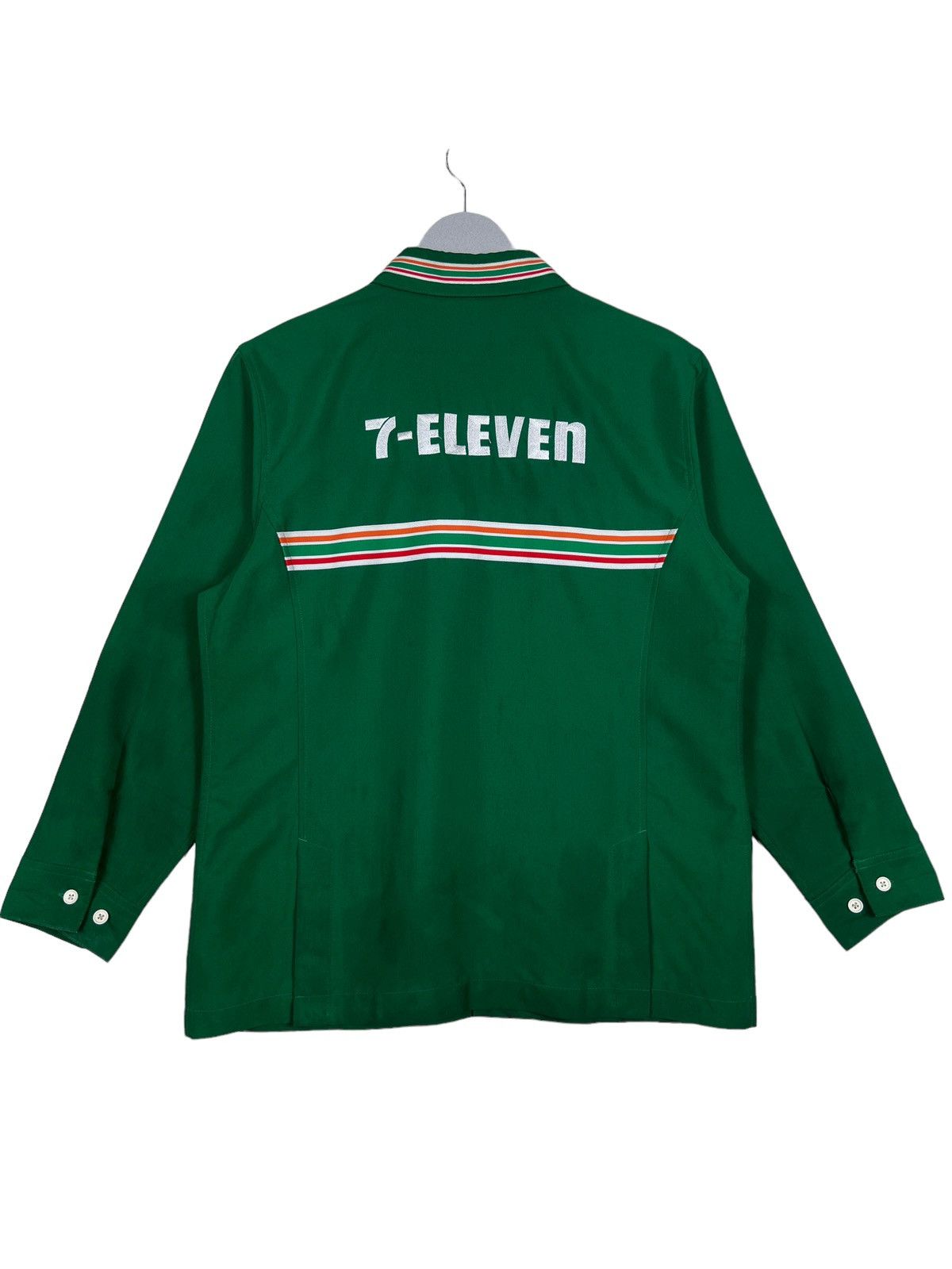 Japanese Brand 🔥 7eleven long sleeve work shirt Size US M / EU 48-50 / 2 - 8 Thumbnail