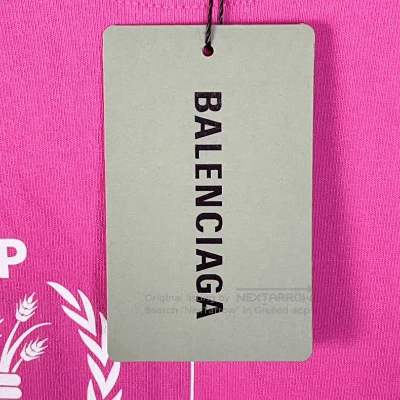 Balenciaga Balenciaga Cotton Crewneck Short-sleeve T-shirt Size M / US 6-8 / IT 42-44 - 5 Thumbnail