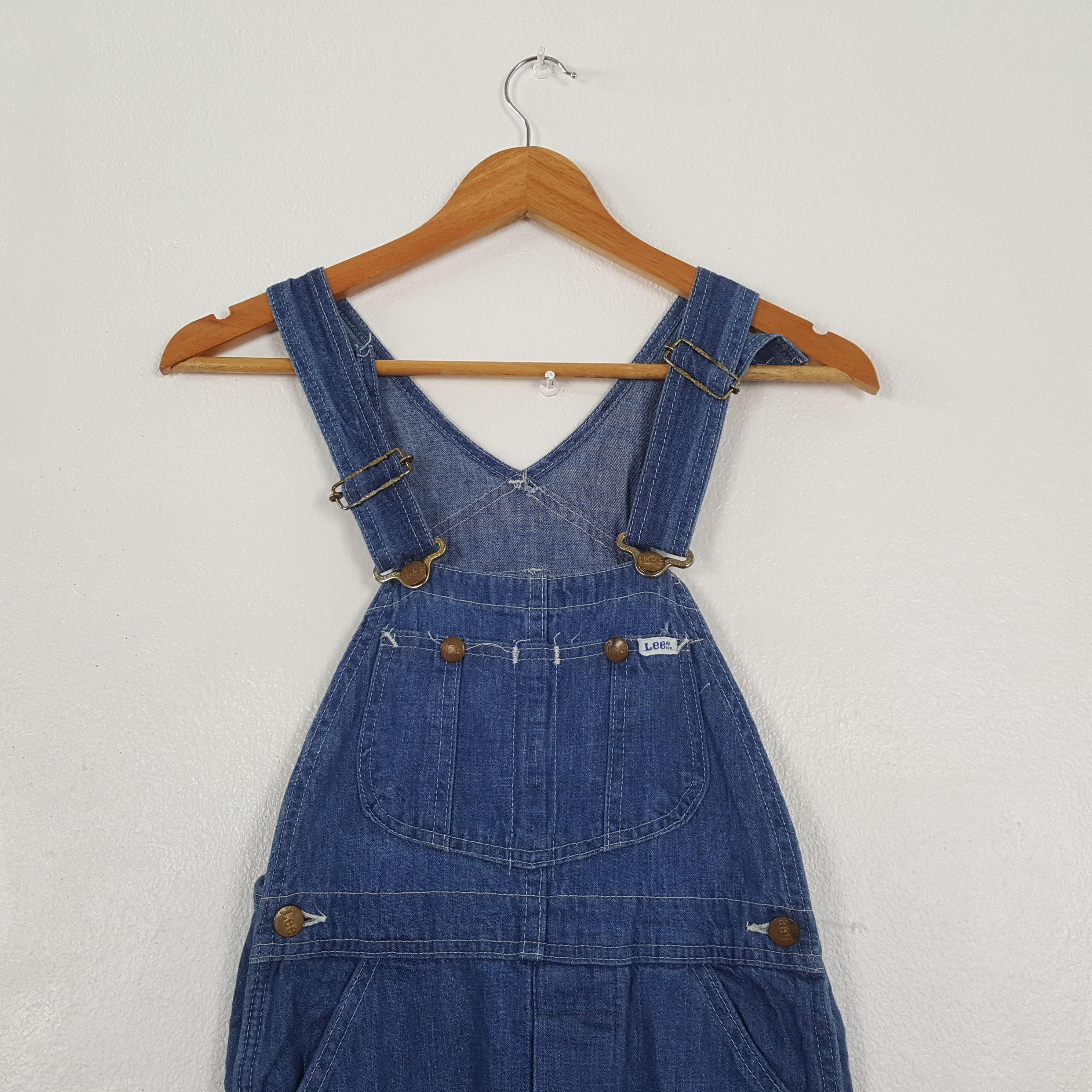 Lee Vintage Lee Overall Fashion Style Denim Jeans C318N3 Size 26" / US 2 / IT 38 - 2 Thumbnail