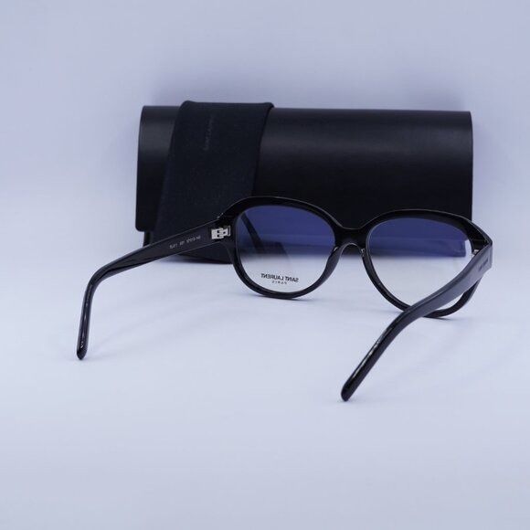 Saint Laurent Paris 🕶️ New Saint Laurent SL411 001 Black Eyeglasses -57mm Size ONE SIZE - 11 Thumbnail