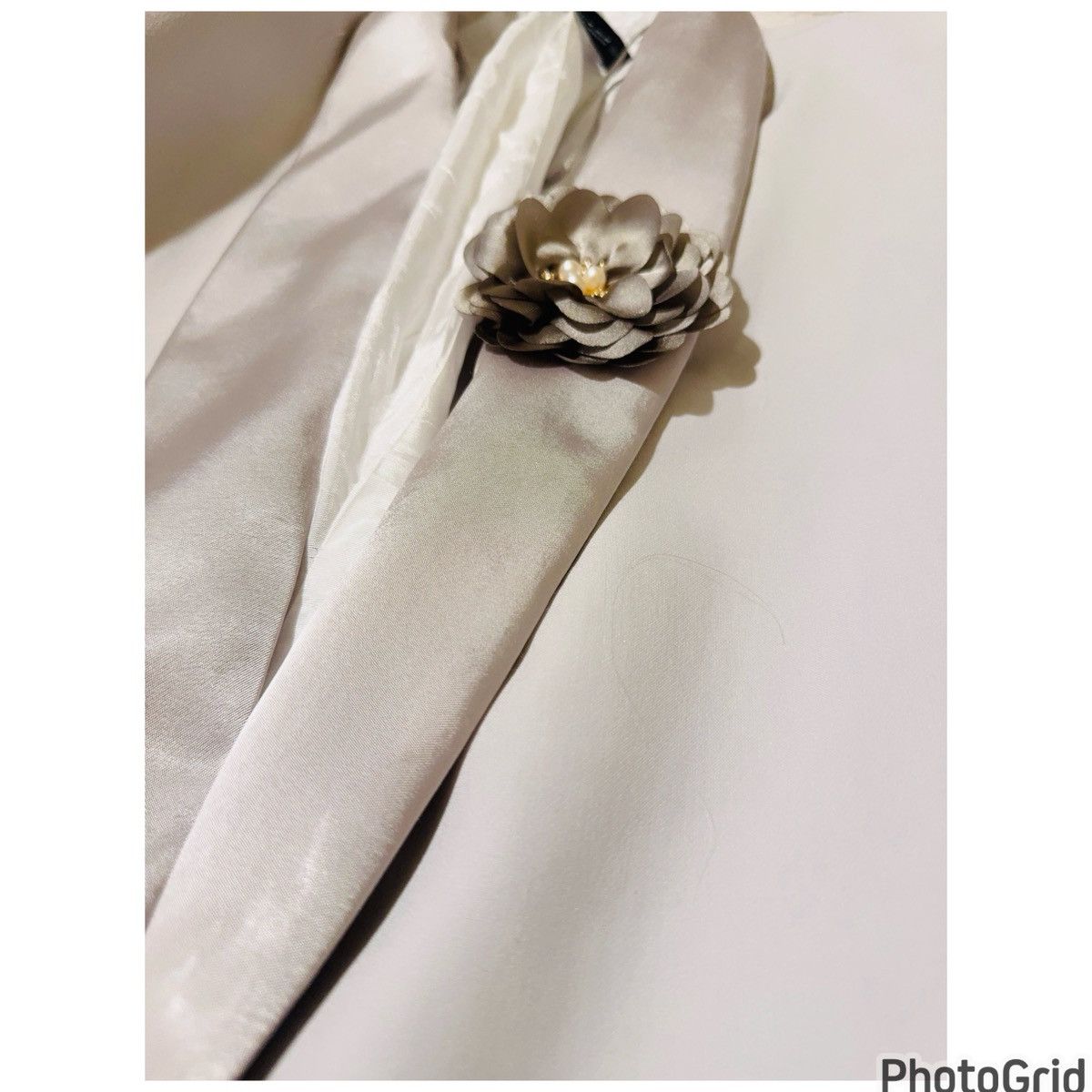 Zara ZARA Tuxedo Blazer with Flower Detail M Size M / US 6-8 / IT 42-44 - 10 Thumbnail