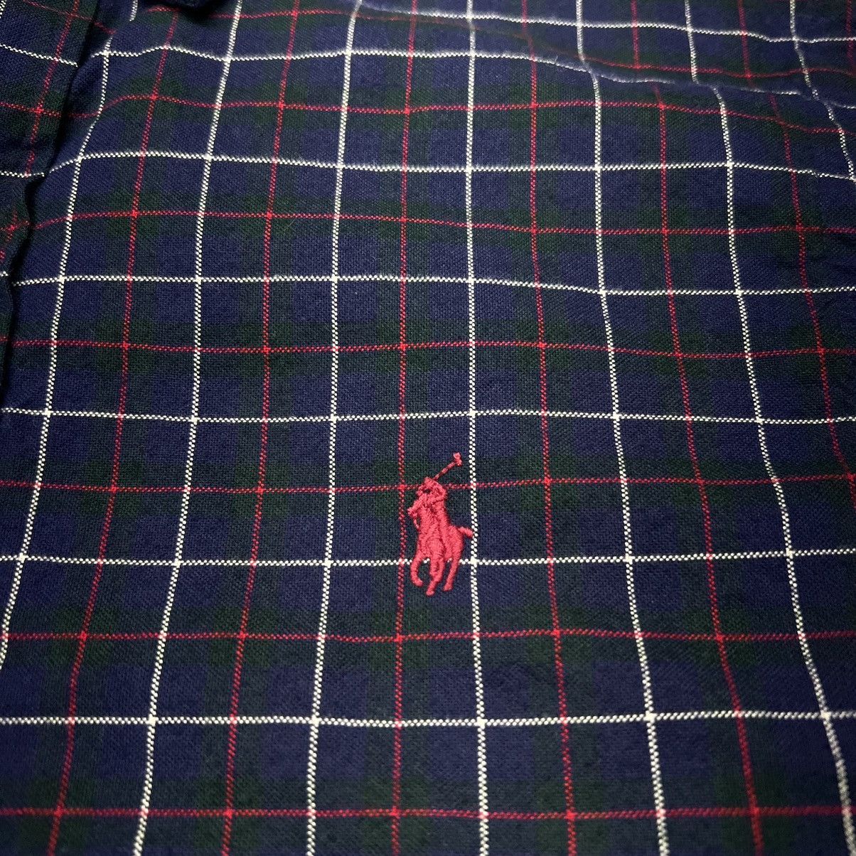Polo Ralph Lauren Polo Ralph Lauren Shirt Blue Button Down Plaid Classic Fit Size US M / EU 48-50 / 2 - 4 Thumbnail