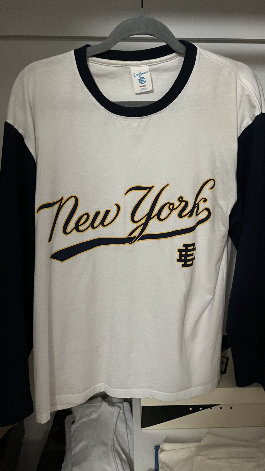 Eric Emanuel Eric Emanuel two tone NYC long sleeve Size US S / EU 44-46 / 1 - 1 Thumbnail