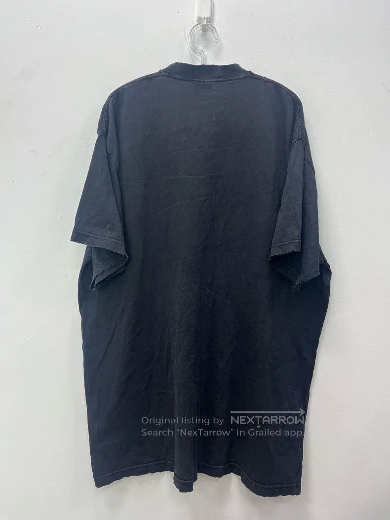 Balenciaga Balenciaga Apple Logo Printed Short Sleeve T Size US M / EU 48-50 / 2 - 2 Thumbnail