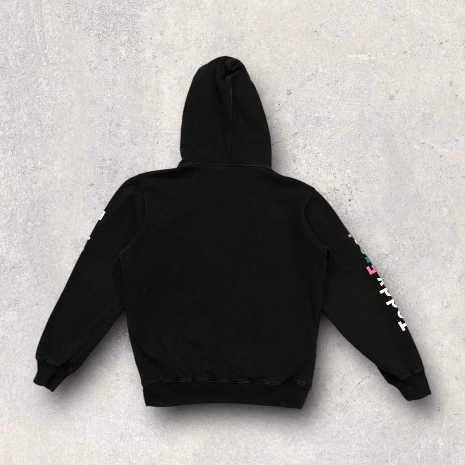 Teddy Fresh Teddy Fresh Rainbow Letter Black Hoodie Size US S / EU 44-46 / 1 - 4 Thumbnail