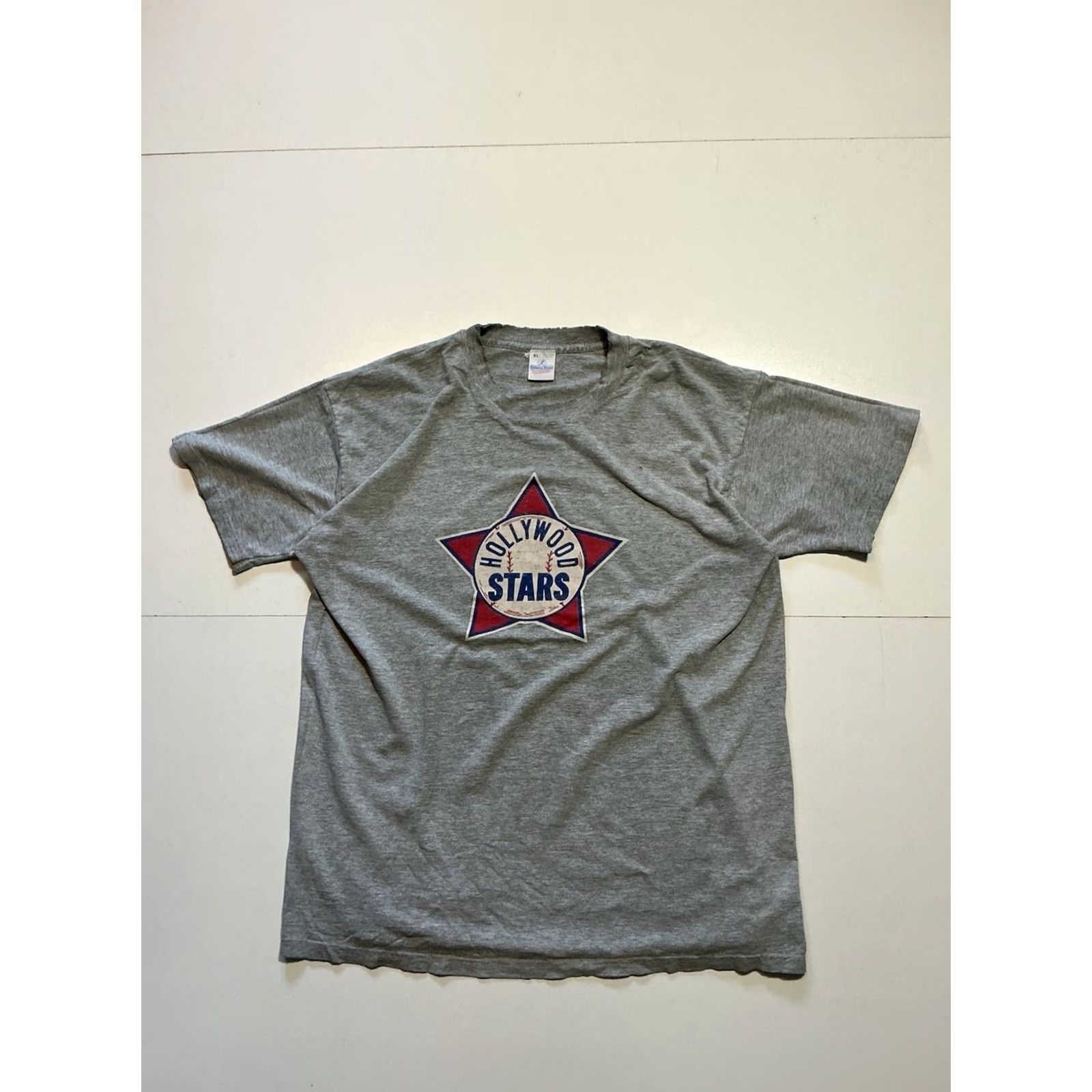 Vintage VINTAGE Ebbets Field Flannels Hollywood Stars Baseball Graphic S/S T-Shirt XL Mens Size US XL / EU 56 / 4 - 2 Thumbnail