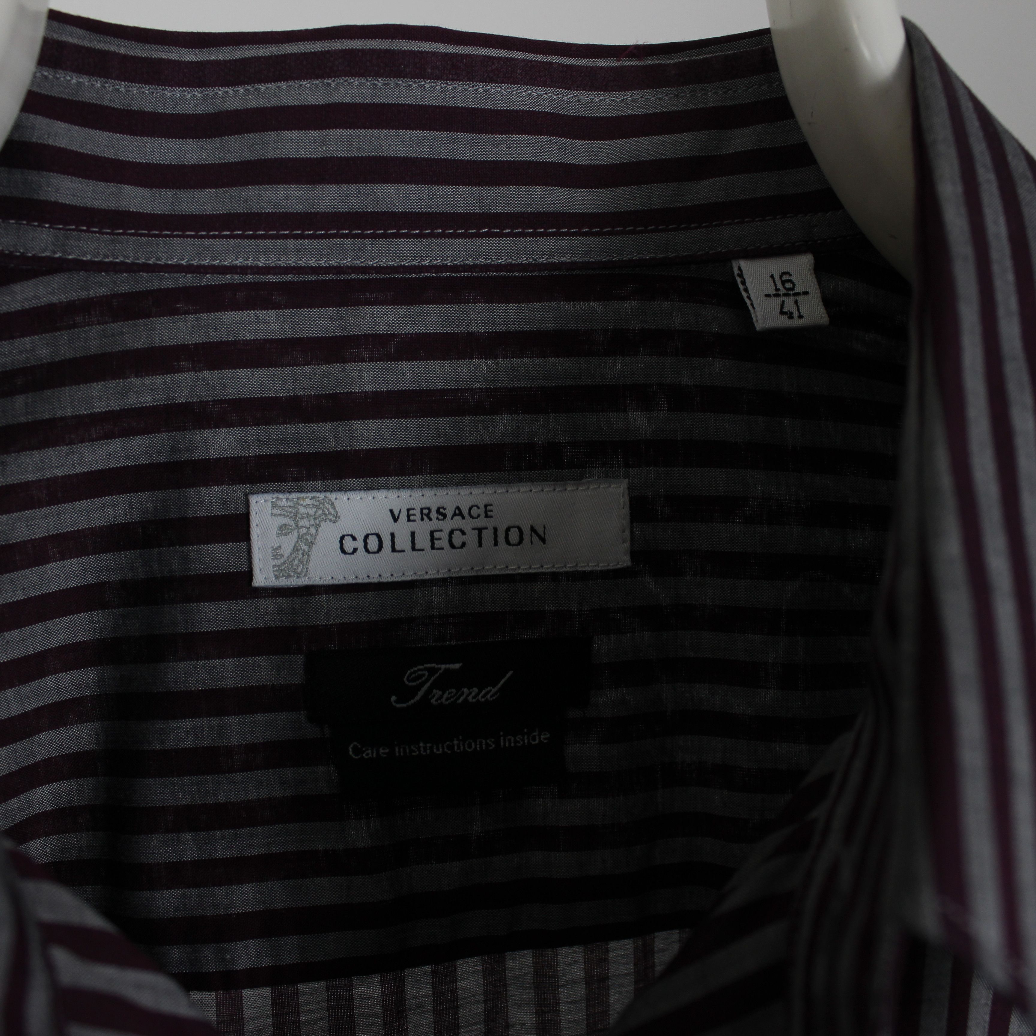 Versace Versace collection shirt men button ups M L 16 41 Size US L / EU 52-54 / 3 - 9 Thumbnail