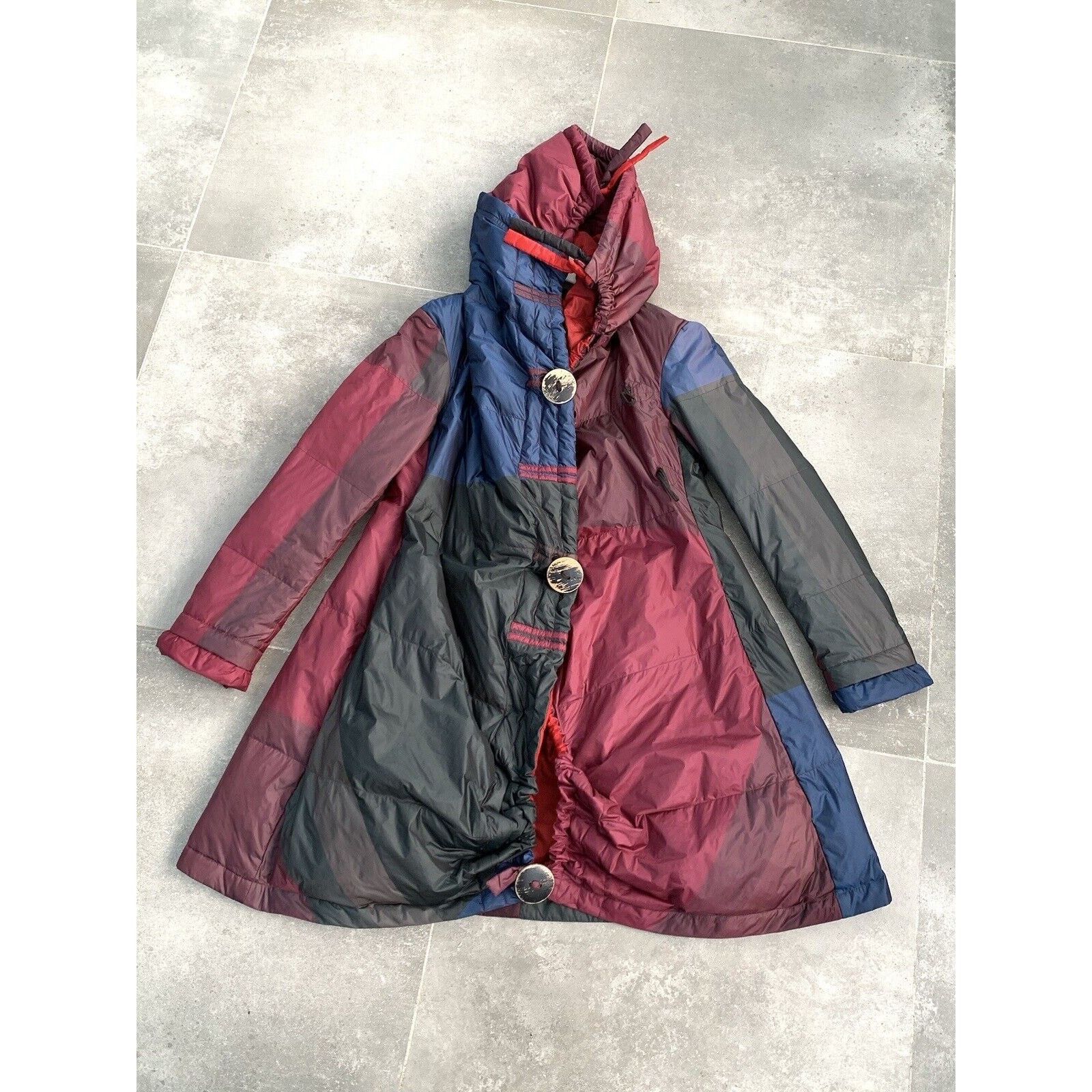 Designer × Marithe + Francois Girbaud Womens MARITHE FRANCOIS GIRBAUD Parka Coat Jacket M UK 12 Size M / US 6-8 / IT 42-44 - 4 Thumbnail