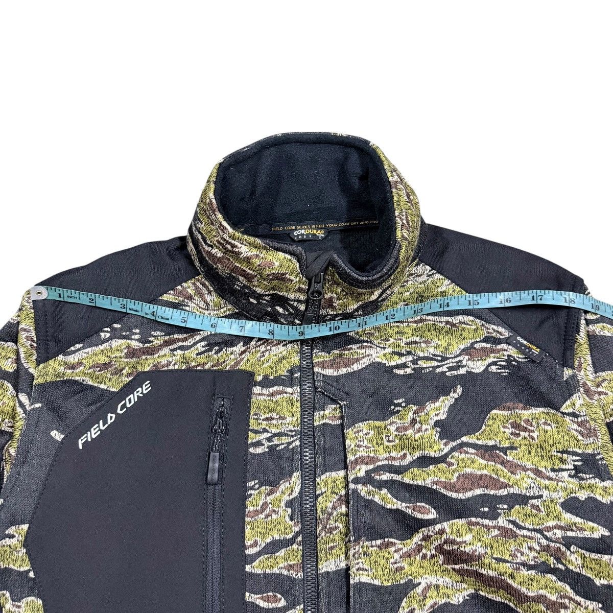 If Six Was Nine Field Core Tiger Stripes Cordura Sweater Zipper Jacket Size US L / EU 52-54 / 3 - 12 Thumbnail