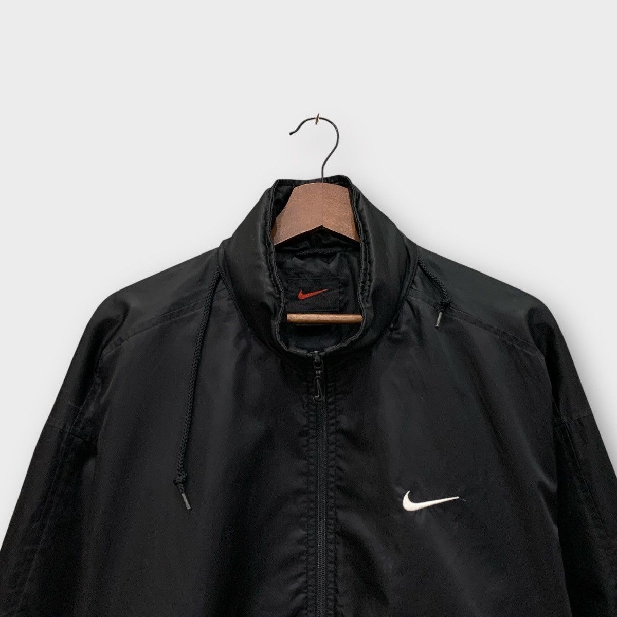 Nike VINTAGE 90s NIKE HOODIE WINDBREAKER JACKET DOUBLE LAYER Size US XL / EU 56 / 4 - 5 Thumbnail
