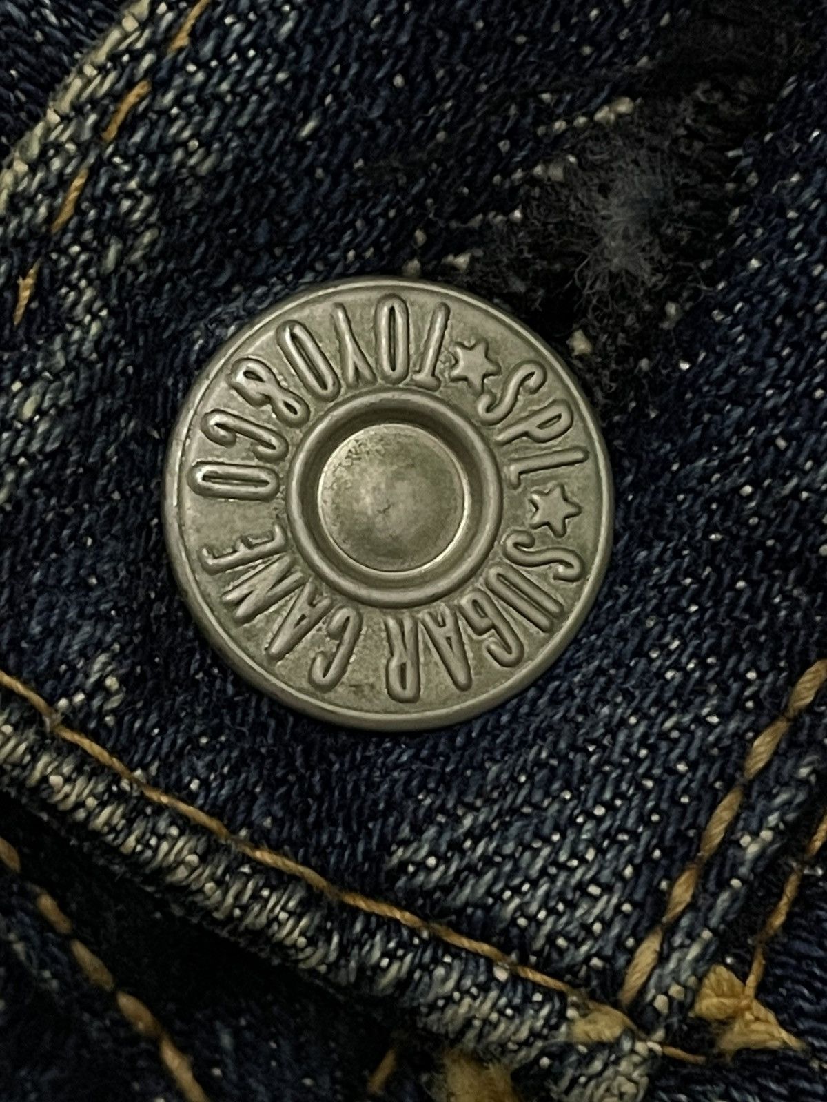 Sugar Cane Vintage Rare 1990s Japan Designer Sugar Cane Selvedge Denim Size US 27 - 16 Thumbnail