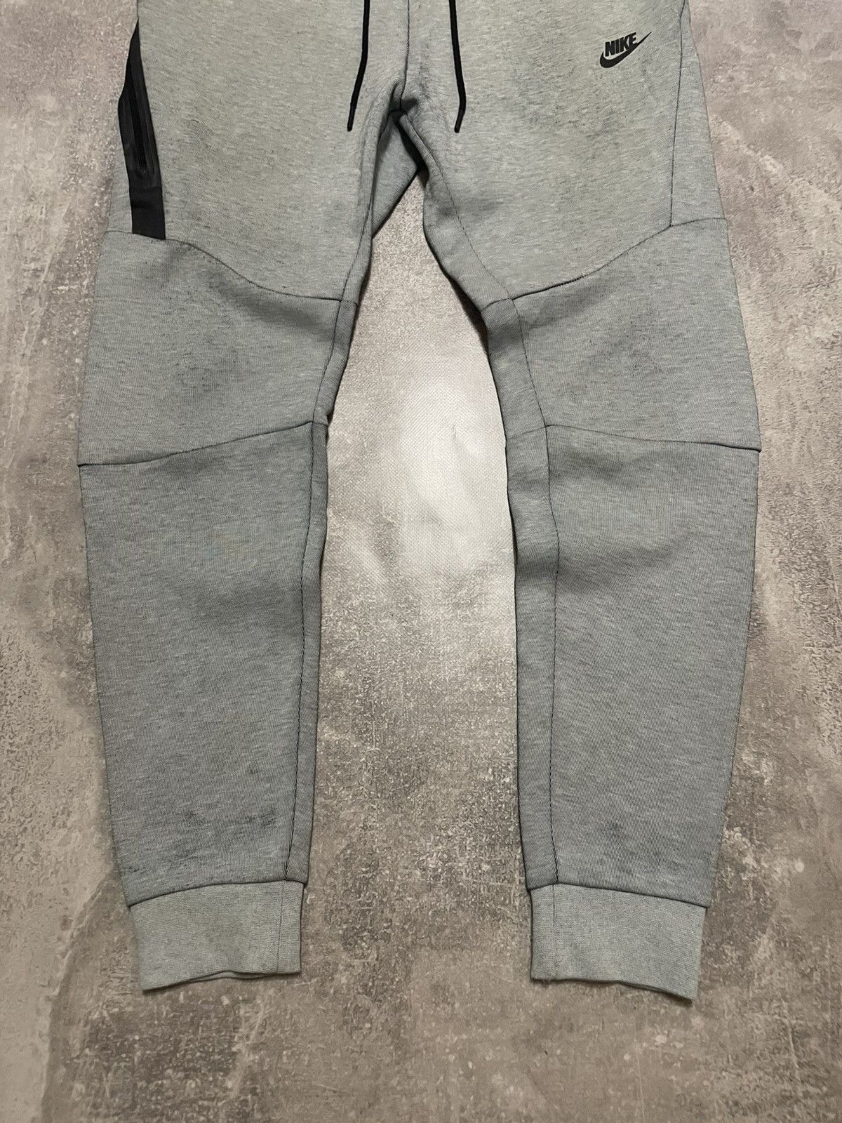 Nike × Vintage Nike Tech Fleece Jogger Sweatpants Size S Drill Size US 30 / EU 46 - 3 Thumbnail