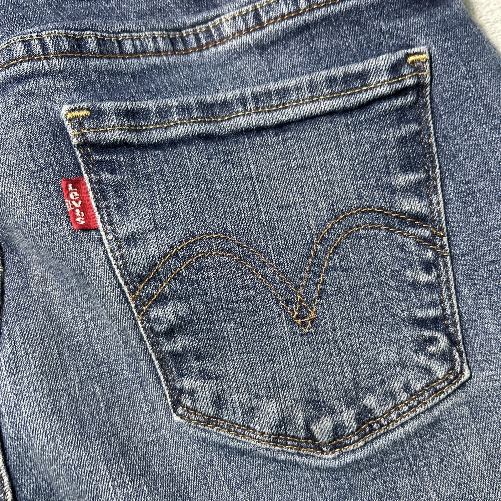 Levi's Levis 505 Straight Jeans Womens 28x29 Hamilton Skinny Slim Size 28" / US 6 / IT 42 - 8 Thumbnail