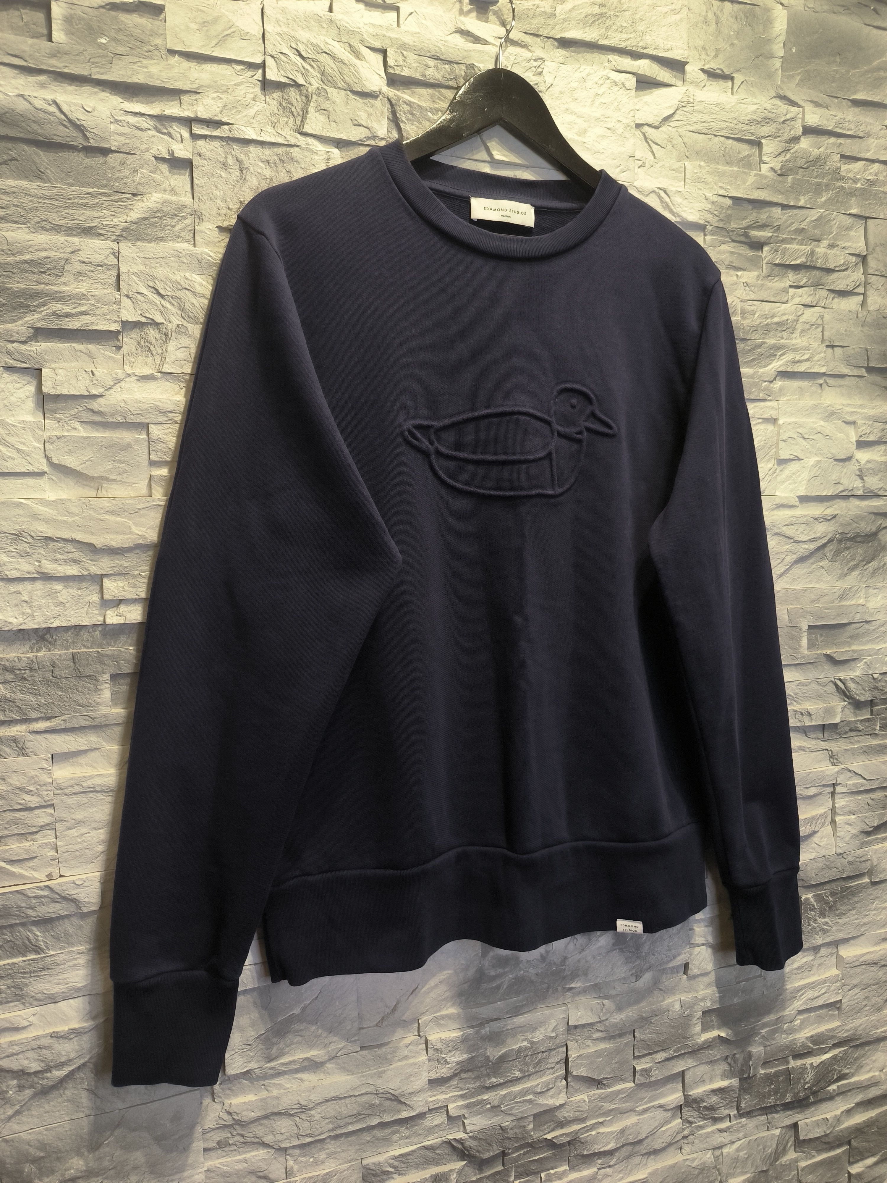 Other Edmmond Studios Duck Sweatshirt Crewneck Navy Size US M / EU 48-50 / 2 - 3 Thumbnail