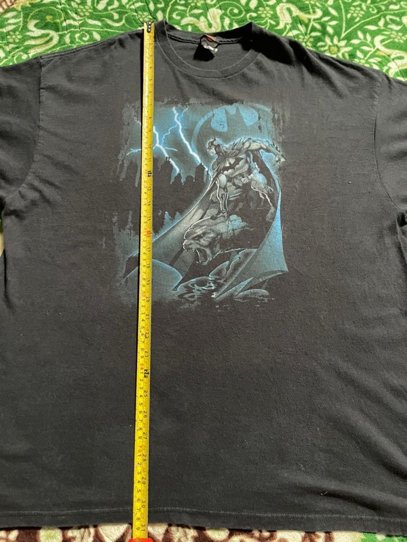 Vintage Batman forever 1995 shirt lightning strikes gotham city Size US L / EU 52-54 / 3 - 10 Thumbnail